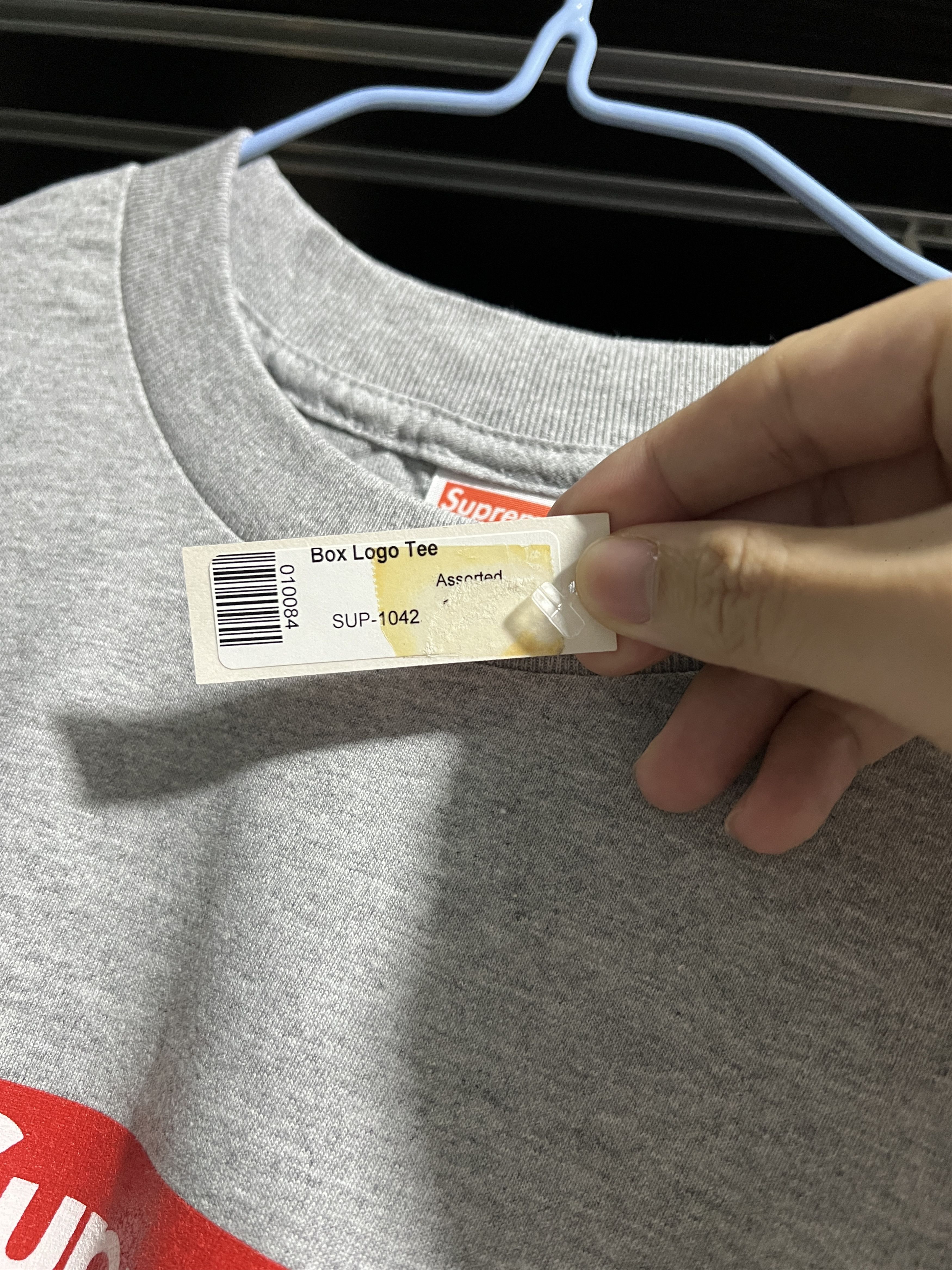 Supreme Supreme Box logo tee Size US L / EU 52-54 / 3 - 5 Thumbnail