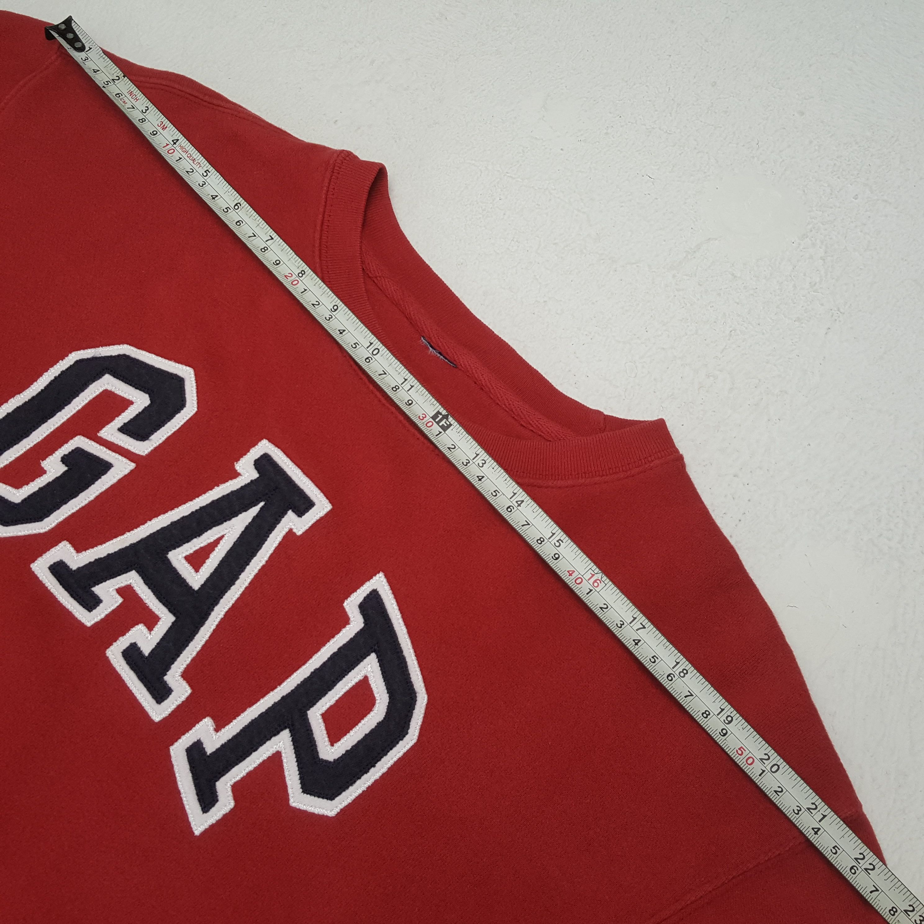 Gap × Vintage Vintage GAP Streetwear Skateboard Style Sweatshirt C288N17 Size US M / EU 48-50 / 2 - 5 Thumbnail