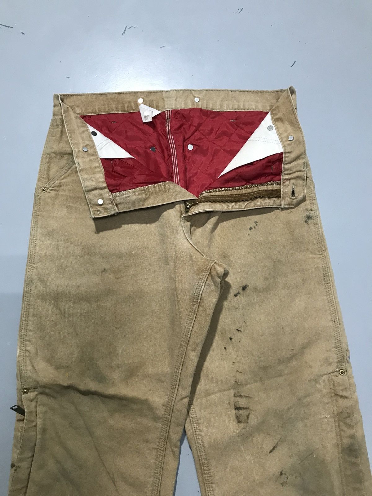 Carhartt Vintage carhartt quintet line damaged denim Size US 32 / EU 48 - 5 Thumbnail
