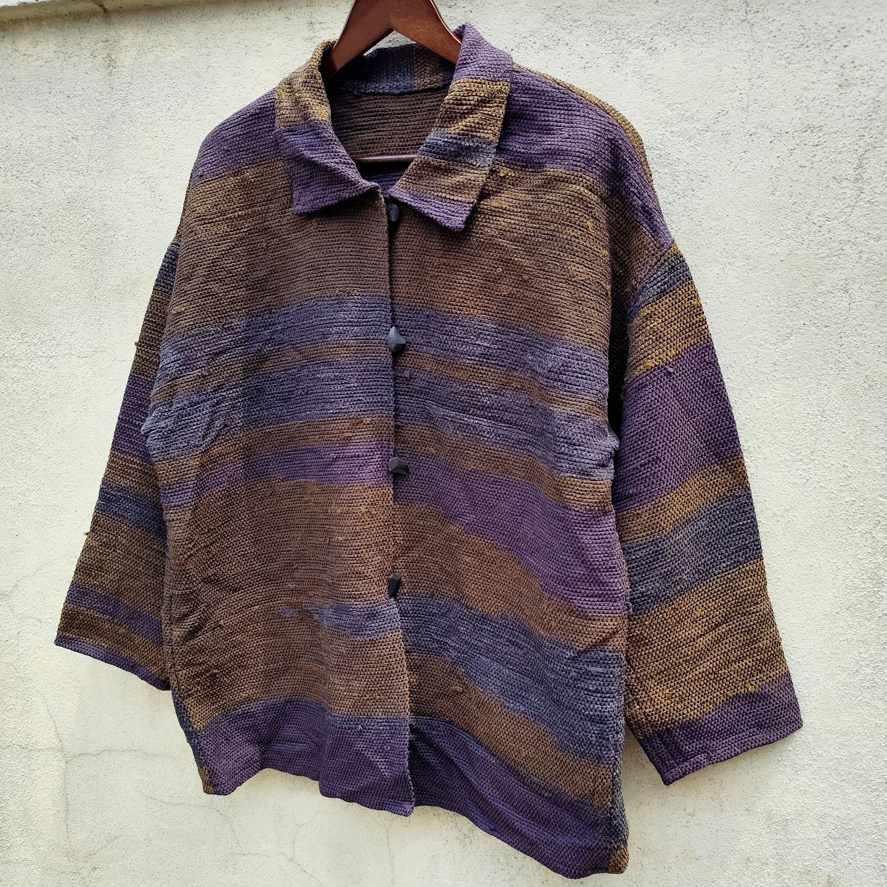 Japanese Brand RARE BURLAP JACKET HIPPIE Size US XL / EU 56 / 4 - 2 Thumbnail