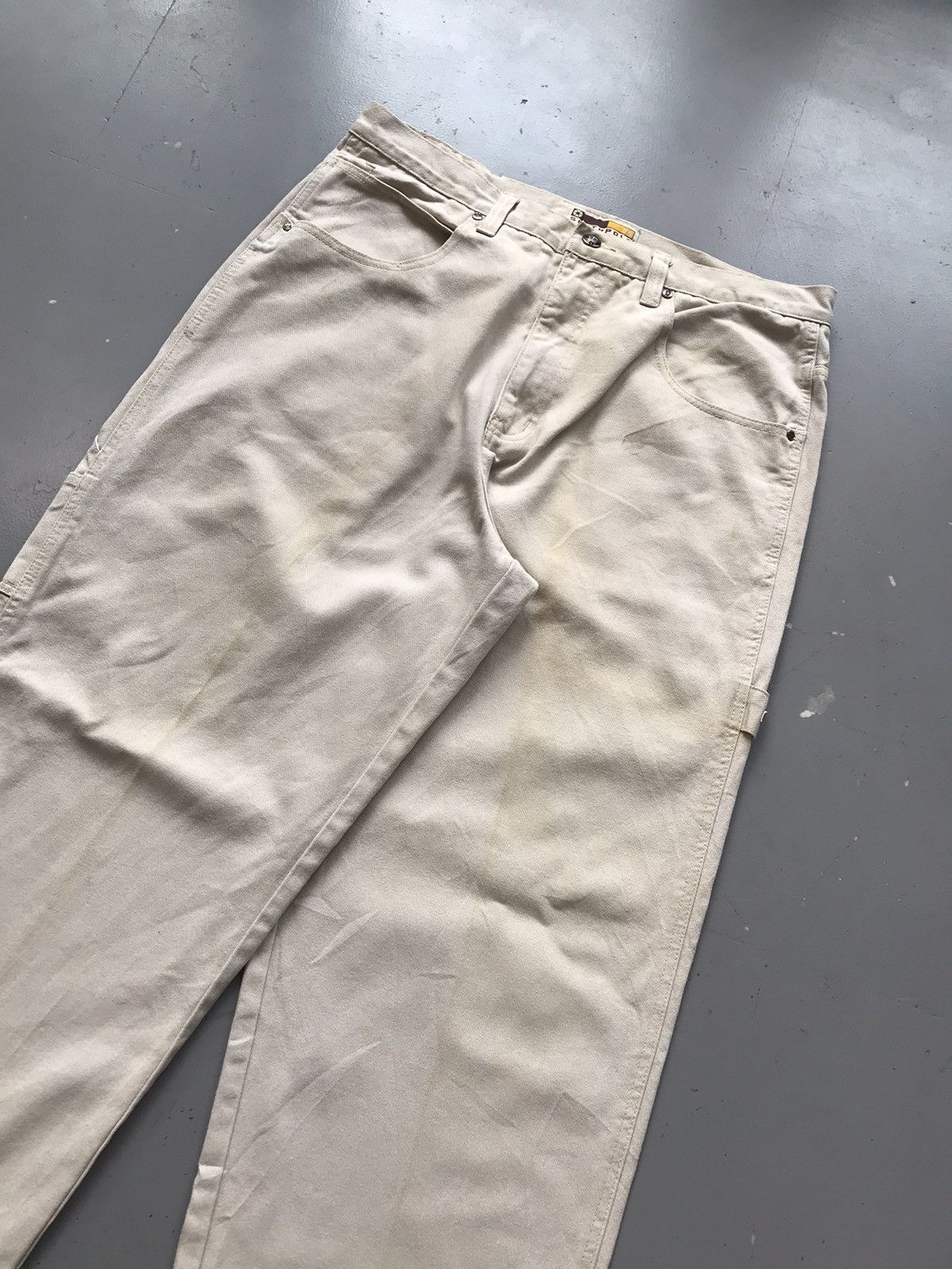 Southpole × Vintage Vintage Southpole brown yellow tab baggy fit denim Size US 38 / EU 54 - 5 Thumbnail