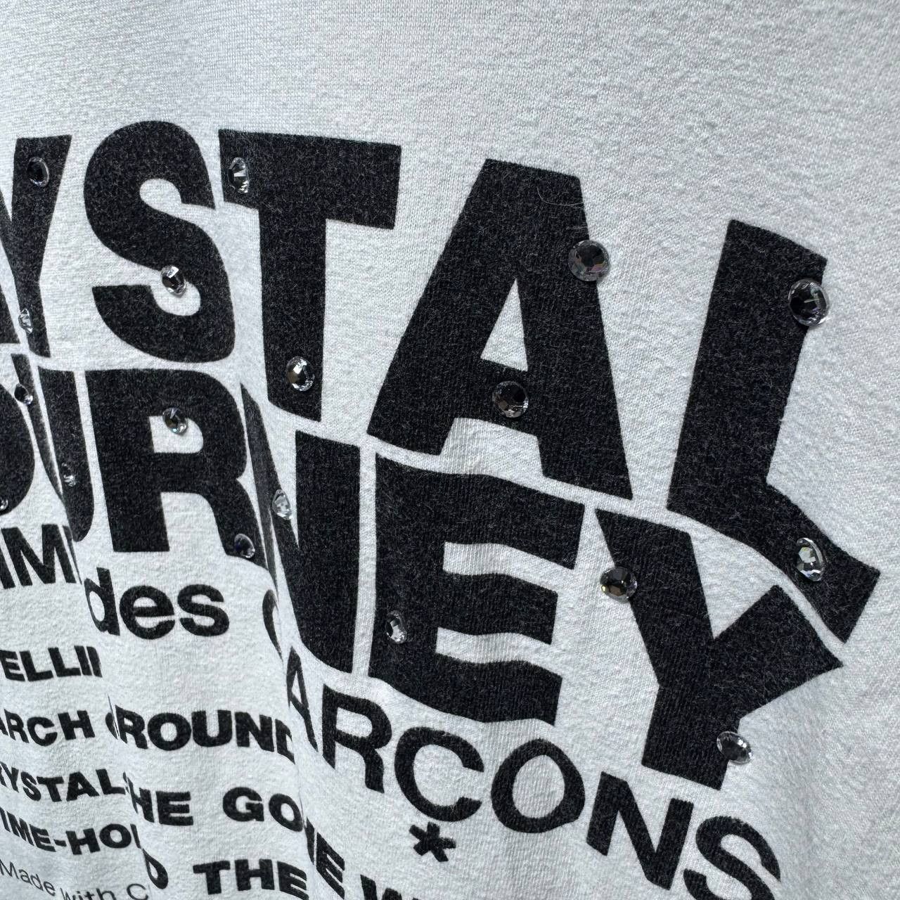 Comme des Garcons Comme Des Garcon Crystal Journey Swarovski tee Size US S / EU 44-46 / 1 - 7 Thumbnail
