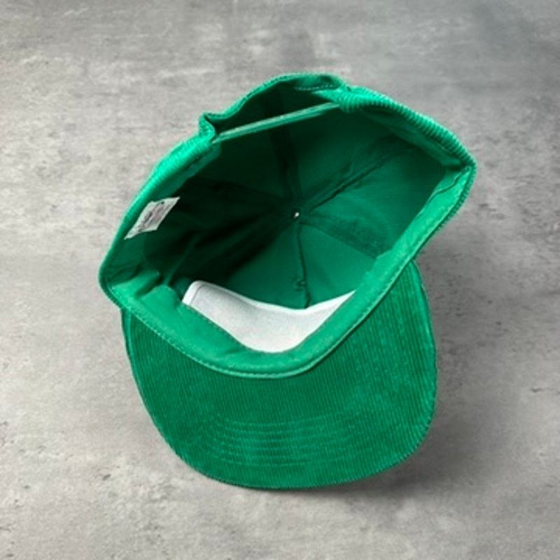 Vintage Vintage Salem Cigarettes Green Corduroy Snapback Hat Size ONE SIZE - 3 Thumbnail