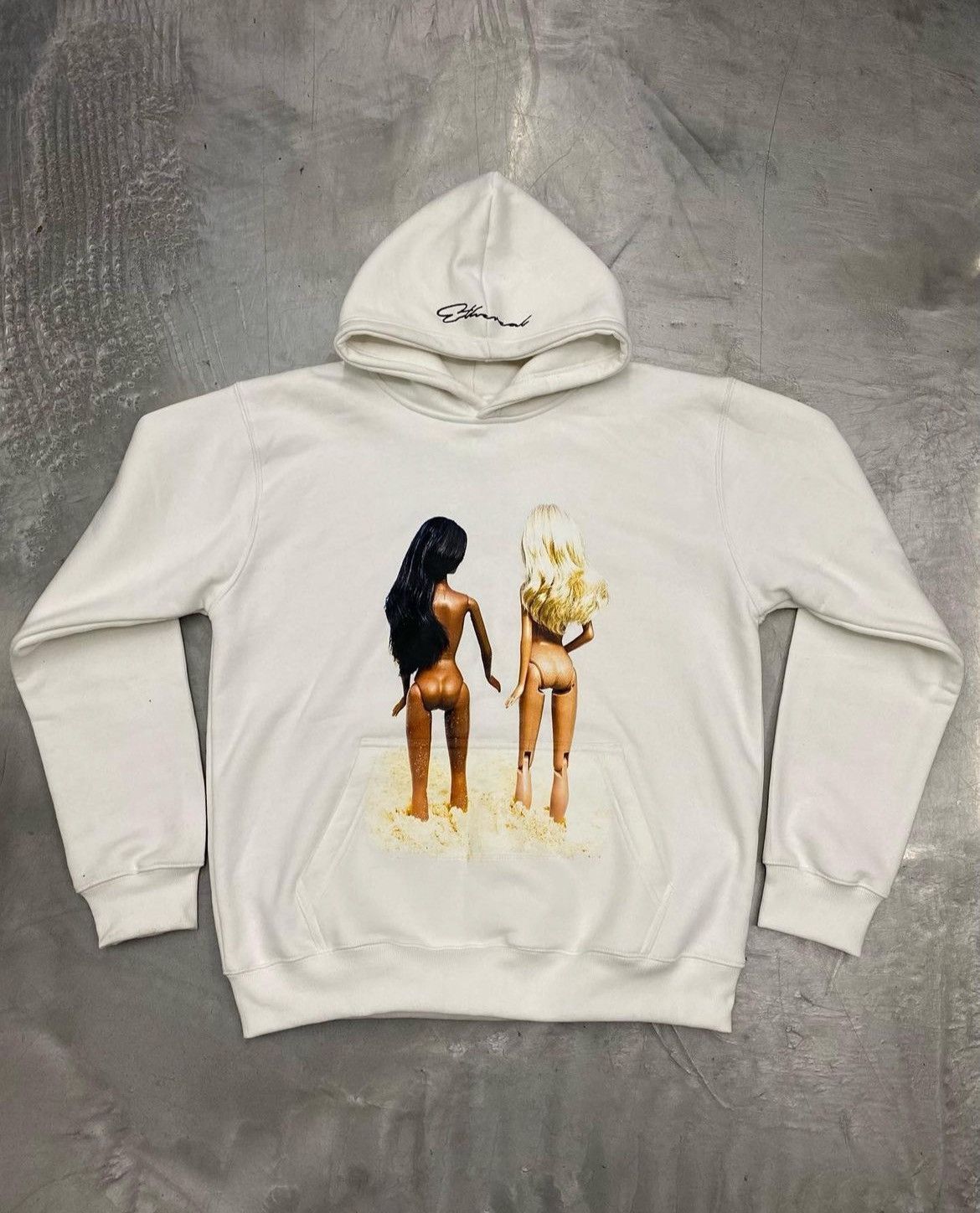 image of Hysteric Glamour Barbie Fantasy Hoodie in White, Men's (Size Medium)