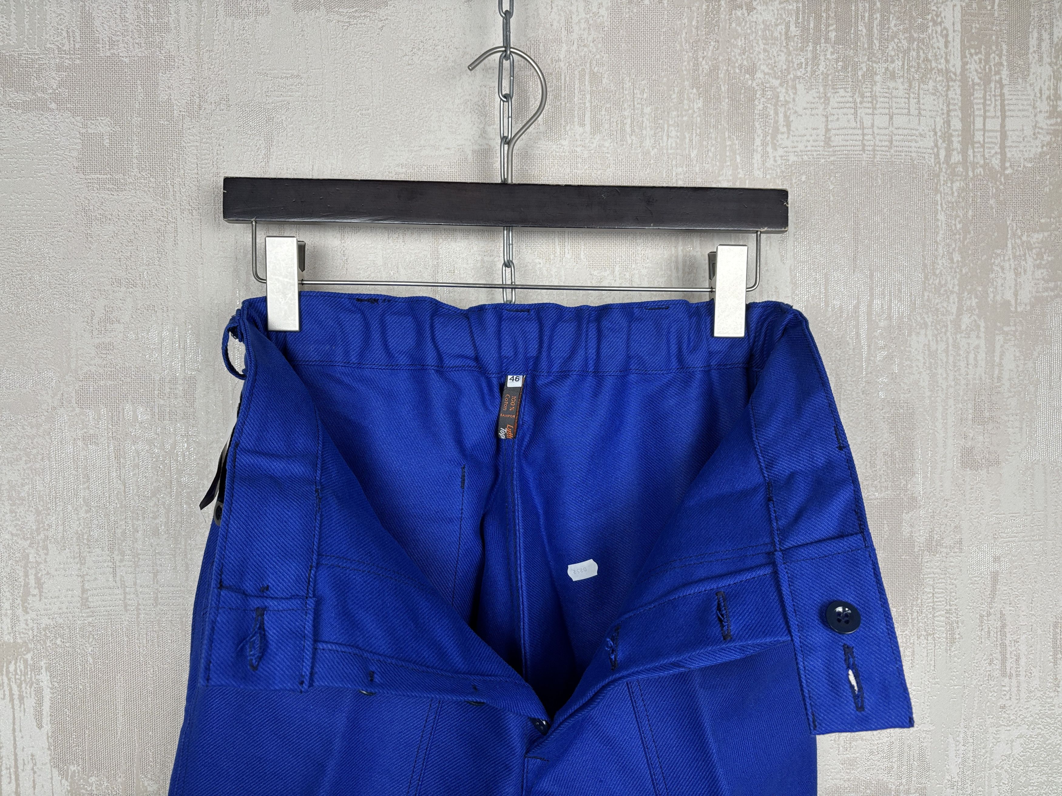 Vintage Lutteurs TopDress Sanfor French Workwear Fatigue Pants Size US 30 / EU 46 - 22 Thumbnail
