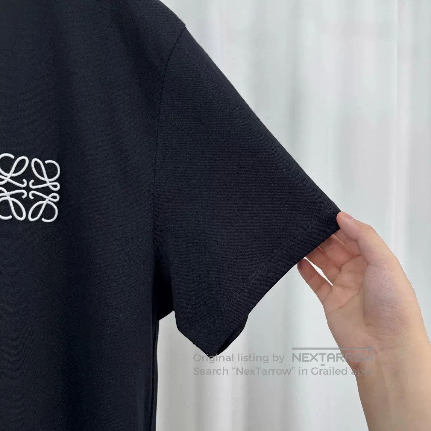 Loewe Loewe Black Embroidered Logo Short Sleeve. Size US M / EU 48-50 / 2 - 4 Thumbnail