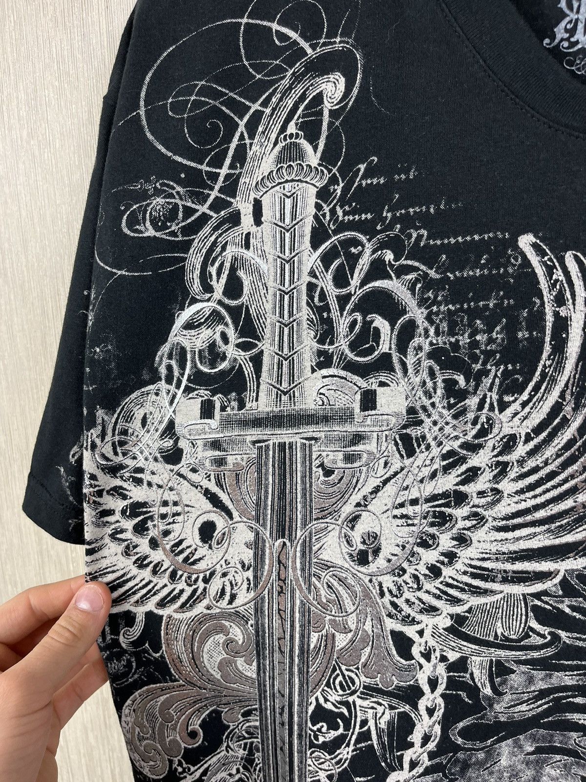 Affliction × Ed Hardy × Vintage Vintage y2k Konflic christian audigier affliction tee tshirt Size US XL / EU 56 / 4 - 8 Thumbnail