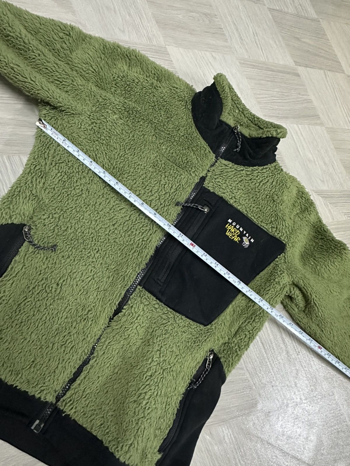 Mountain Hardwear Mountain Hardwear Green Deep-Pile Fleece Zip Jacket Size US S / EU 44-46 / 1 - 16 Thumbnail