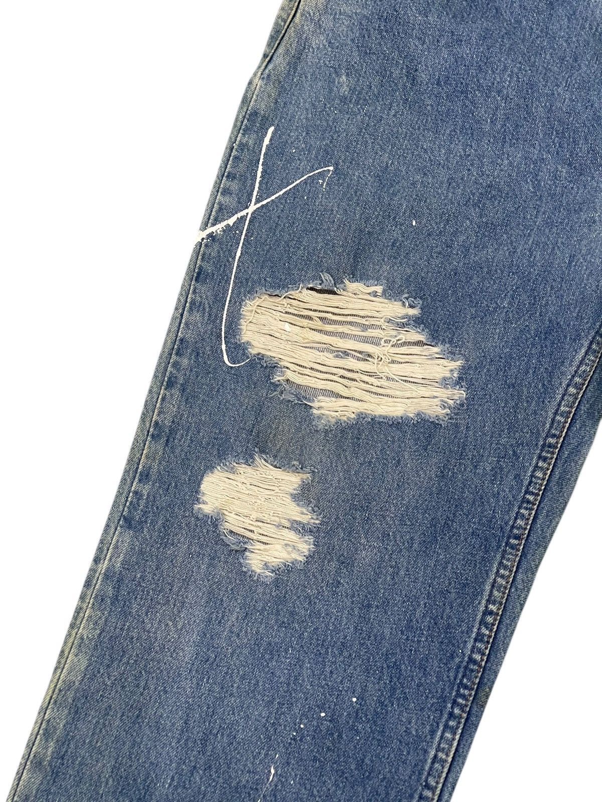Levi's Vintage Clothing Vtg 1995 Levi’s 515 USA Faded Distress Loose 3🟦8 Size US 36 / EU 52 - 5 Thumbnail