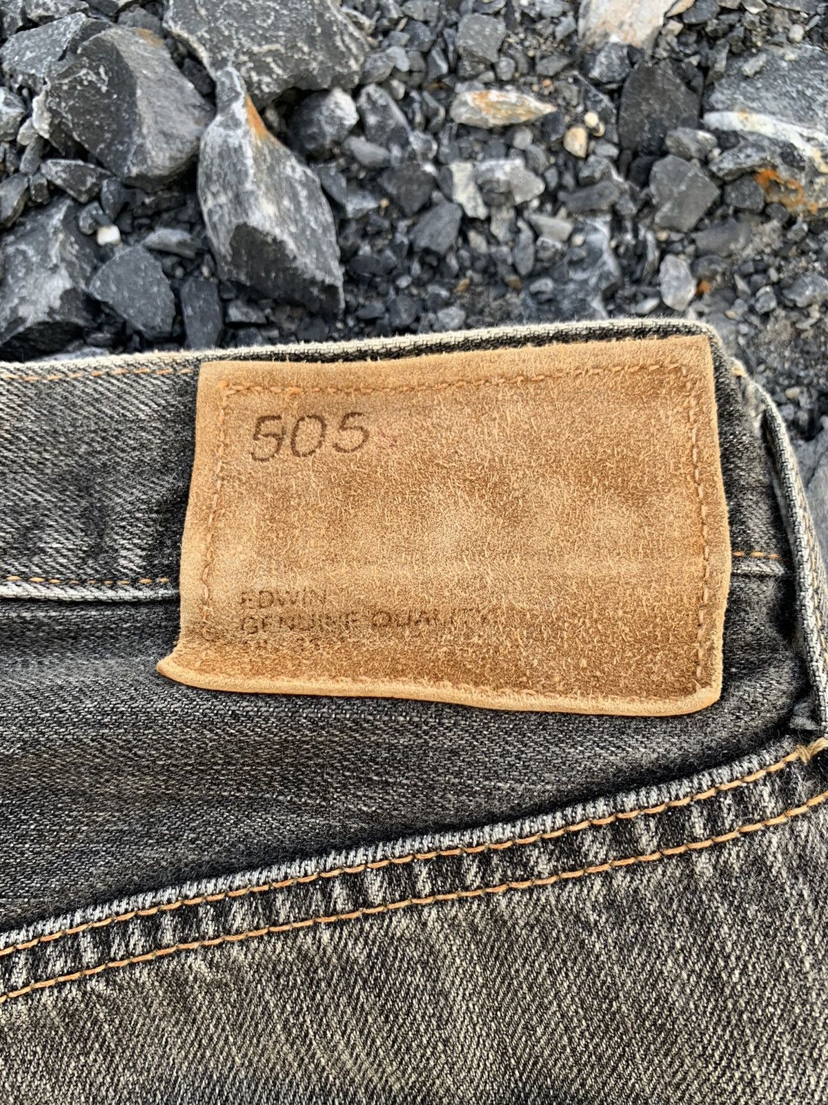 Kapital VINTAGE EDWIN 505s SELVEDGE FADED JAPANESE DISTRESSED DENIM Size US 28 / EU 44 - 11 Thumbnail