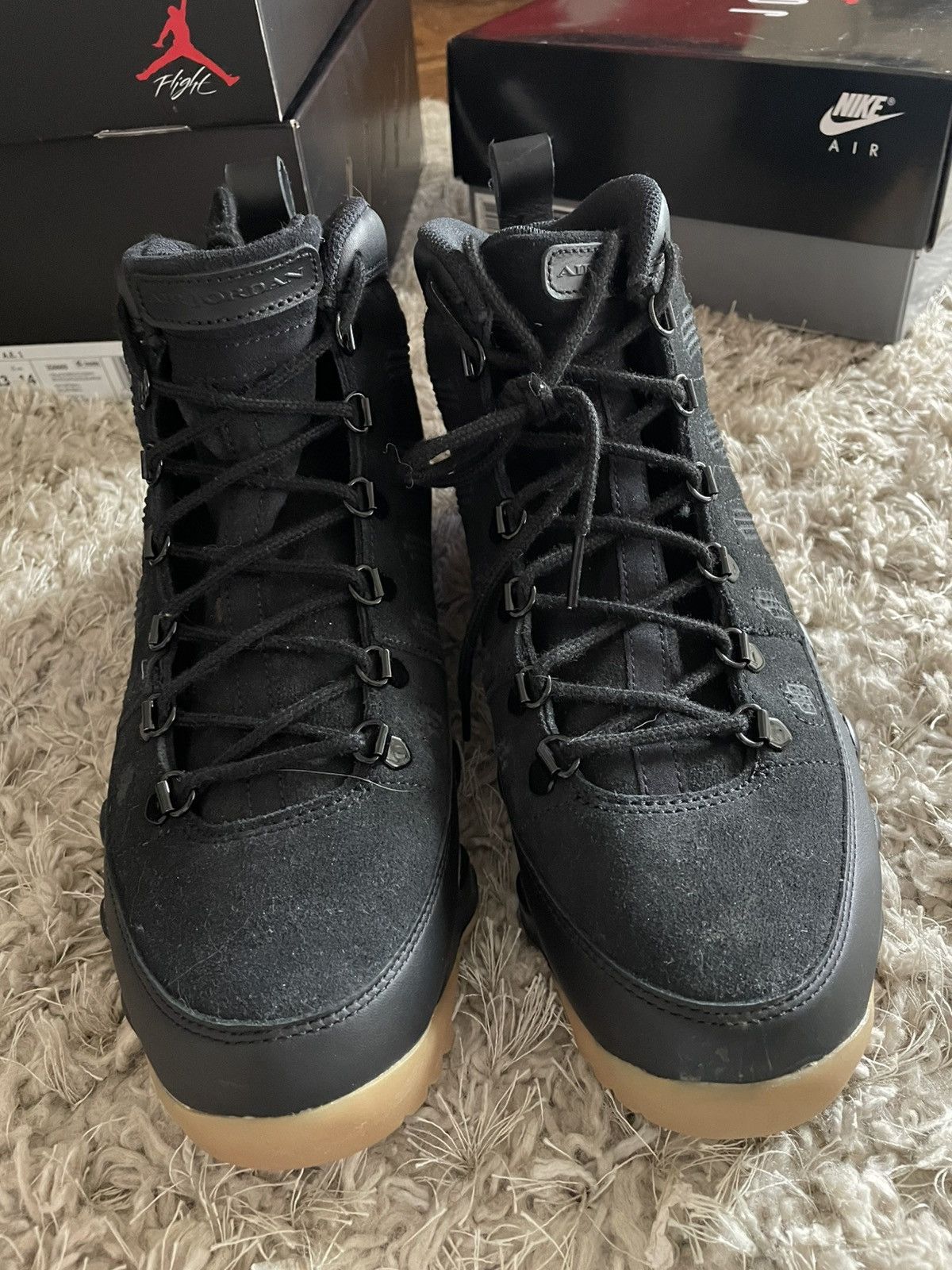 Jordan Brand Jordan 9 Retro Boots Nrg Black Gum Size US 11.5 / EU 44-45 - 4 Thumbnail