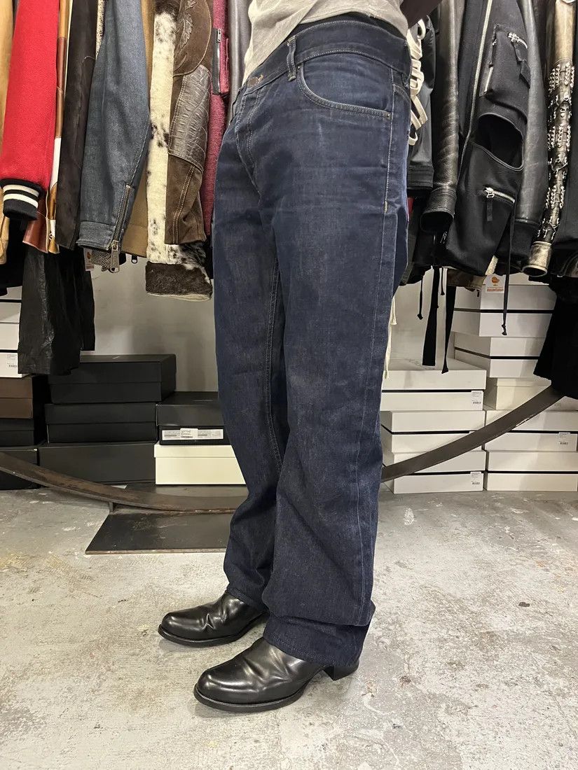 Designer × Prada × Vintage 2000s Prada Brut Navy Denim Jeans Size US 34 / EU 50 - 4 Thumbnail