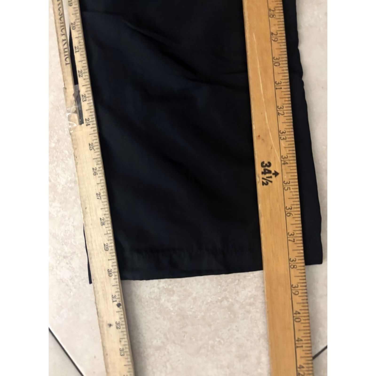 Nike VINTAGE Nike Athletic Pants Womens Small Black Windbreaker Track Pants Swoosh Logo Size 28" / US 6 / IT 42 - 6 Thumbnail