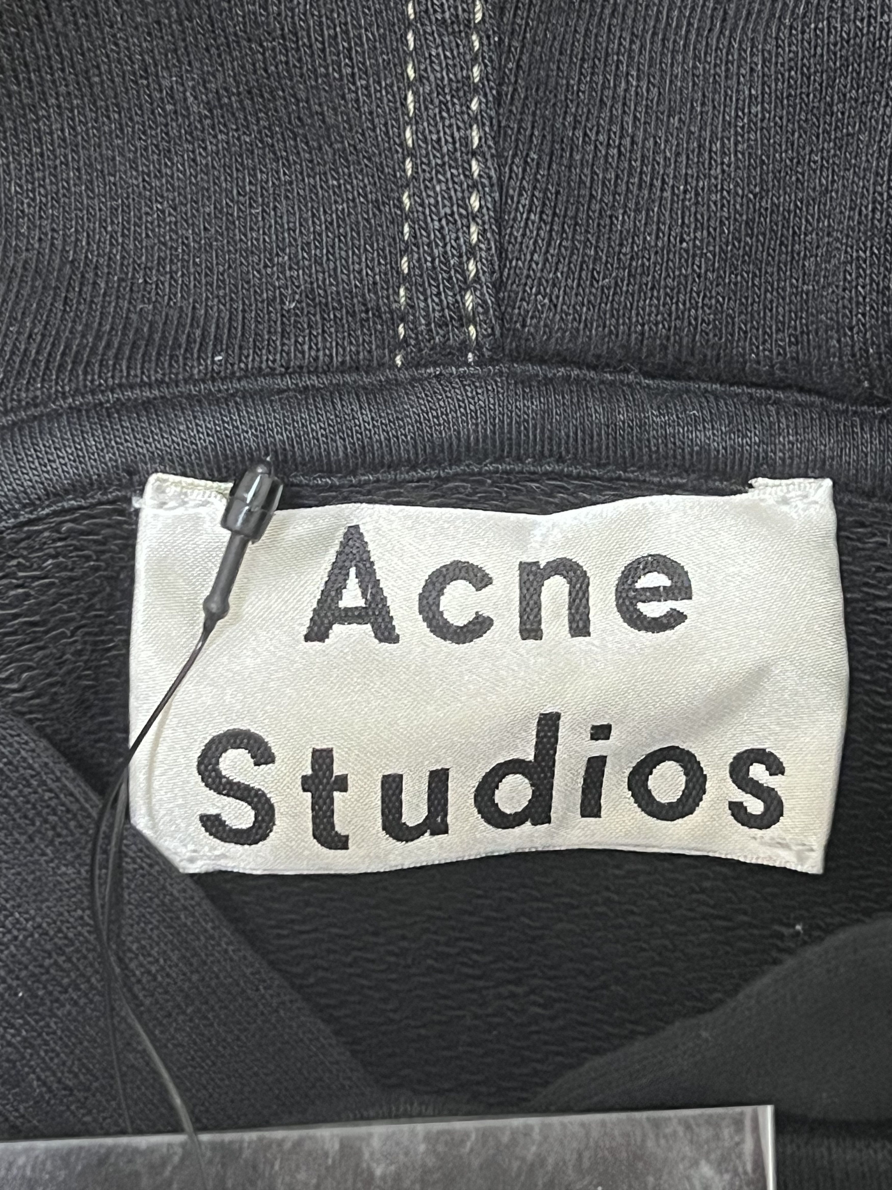 Acne Studios 💚 Acne Studios Black/Green Striped Hoodie Medium NEW Size US M / EU 48-50 / 2 - 4 Thumbnail
