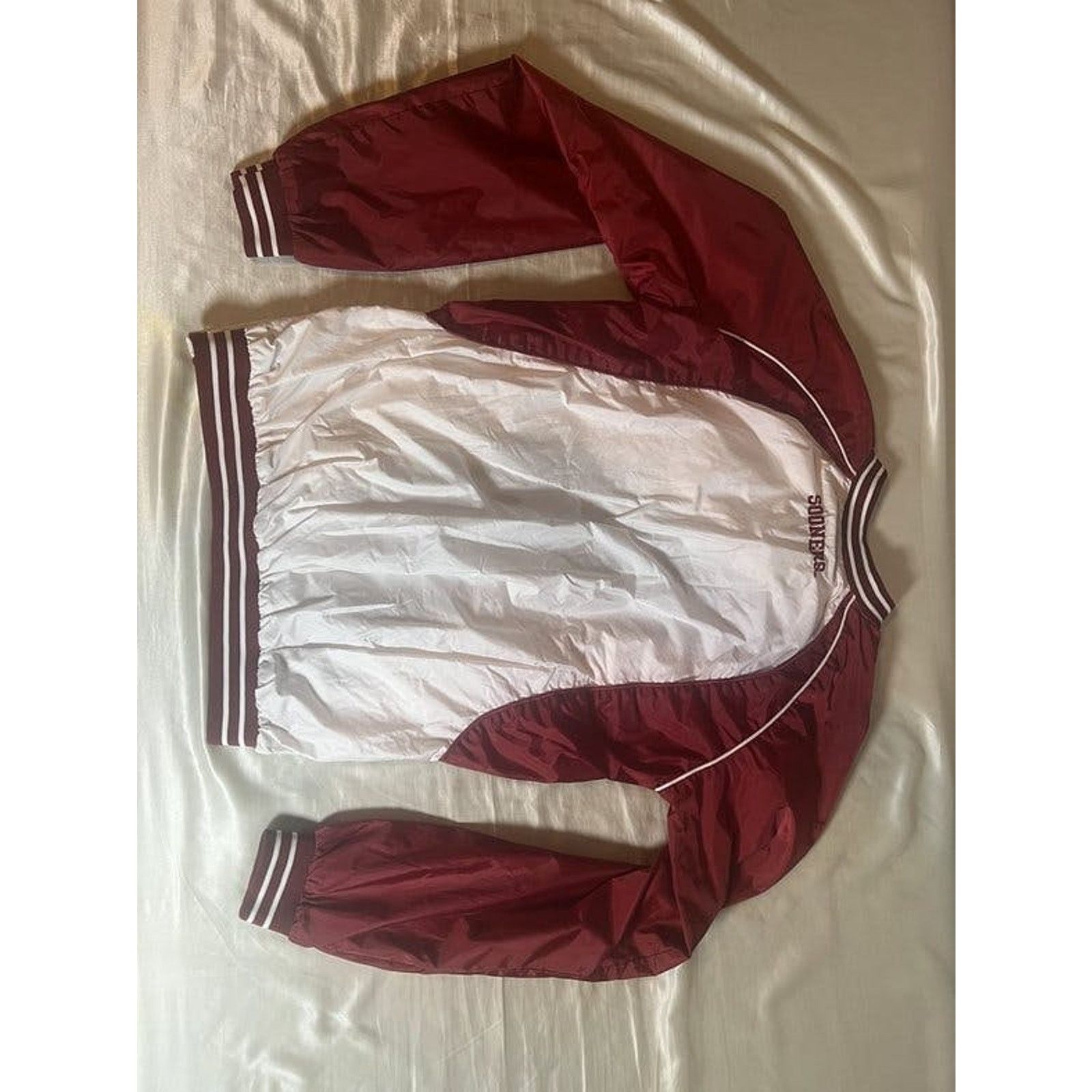 Vintage Oklahoma Uni pullover windbreaker Size US M / EU 48-50 / 2 - 2 Thumbnail