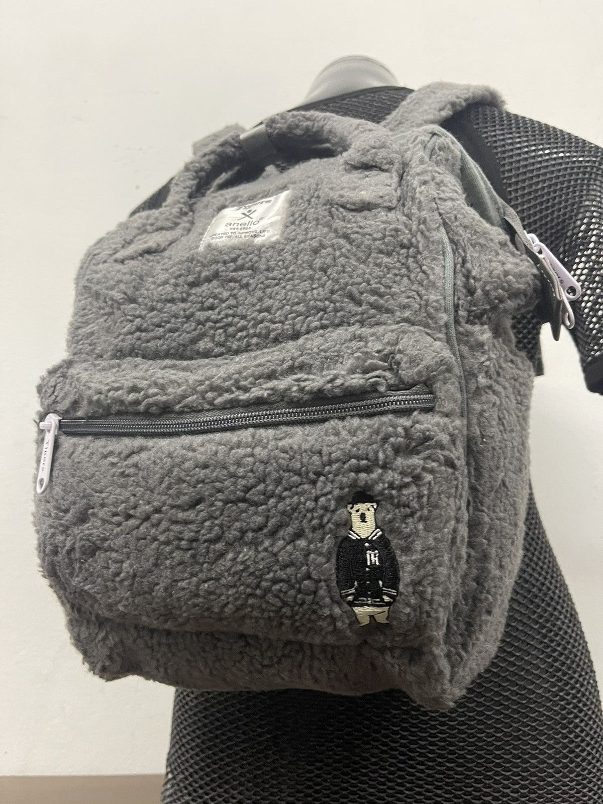 Japanese Brand Anello Polar Bear Benjamin X Hanshin Tiger sherpa bagpack Size ONE SIZE - 1 Thumbnail