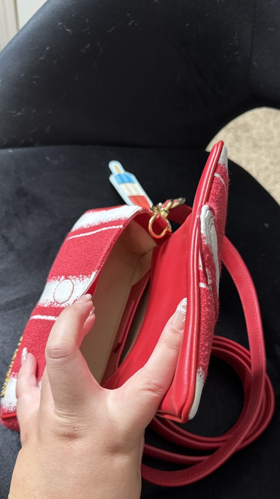 Jacquemus Jacquemus crossbody bag from the "Les Rayures" collection Size ONE SIZE - 3 Thumbnail