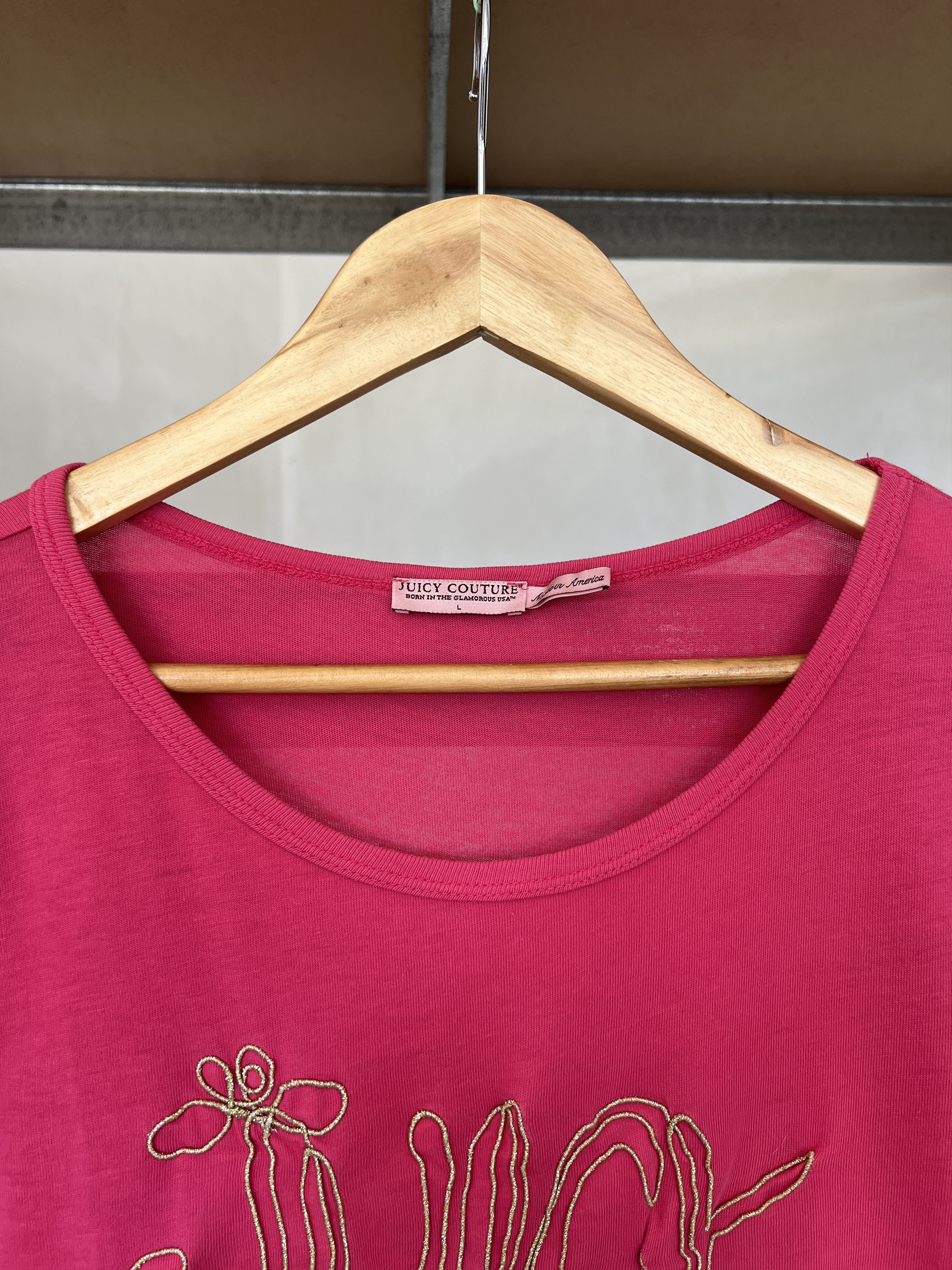 Juicy Couture Juicy Couture Vintage “Juicy Girl” Made in USA Tee Size L / US 10 / IT 46 - 3 Thumbnail