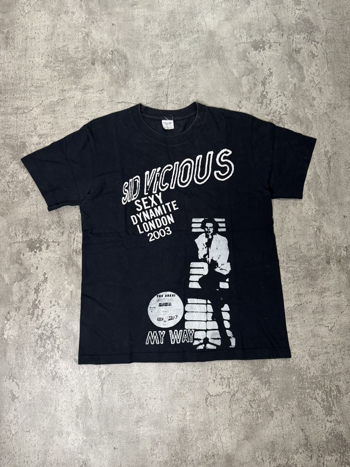 Band Tees VINTAGE SID VICIOUS SEXY DYNAMITE LONDON 2003 T-SHIRT Size US M / EU 48-50 / 2 - 1 Thumbnail