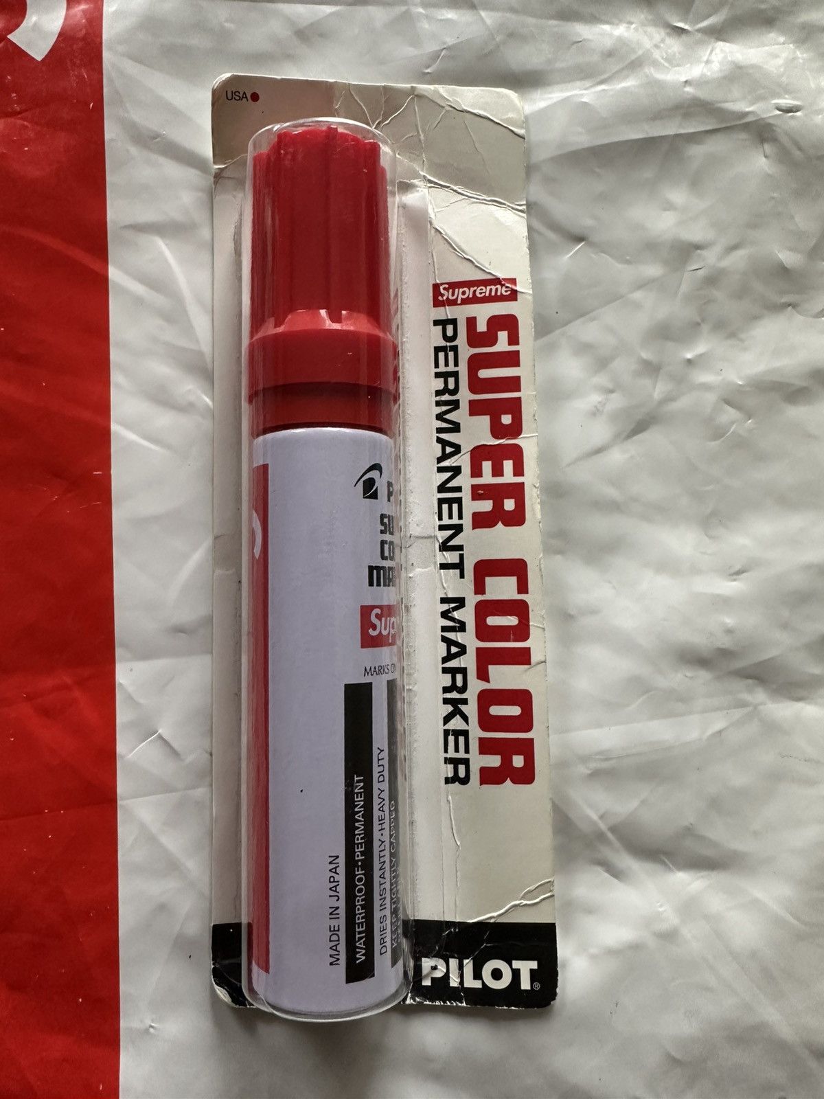 Supreme Supreme Permanent Marker Red Size ONE SIZE - 2 Thumbnail