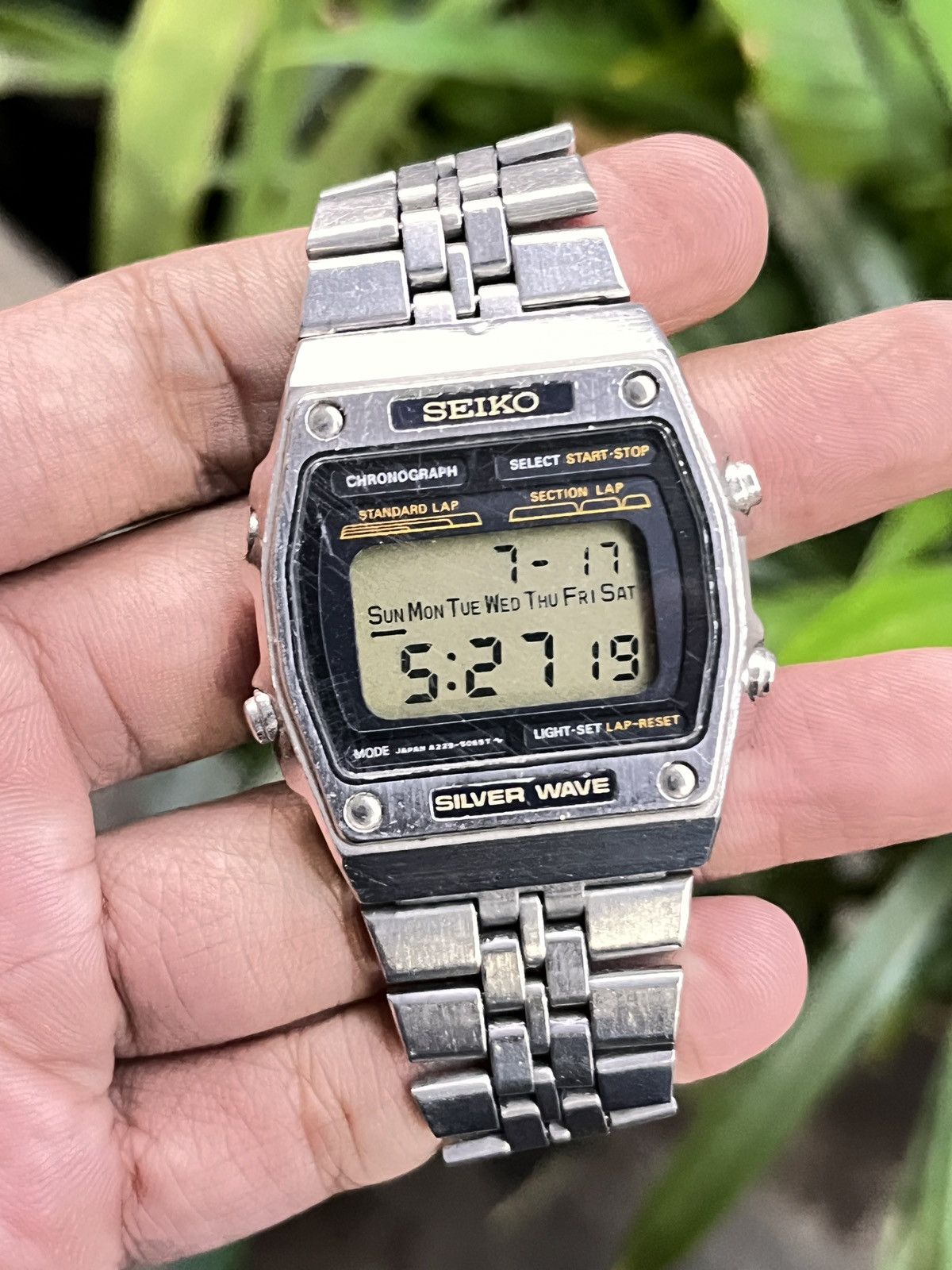 Seiko × Vintage Vintage SEIKO Silverwave Digital Men's Watch Ref