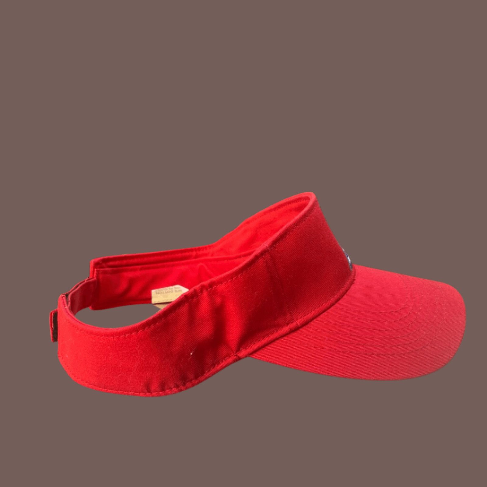 Vintage VTG Red Visor | AIDS Walk SF Embroidered | 2000s Archival Size ONE SIZE - 2 Thumbnail