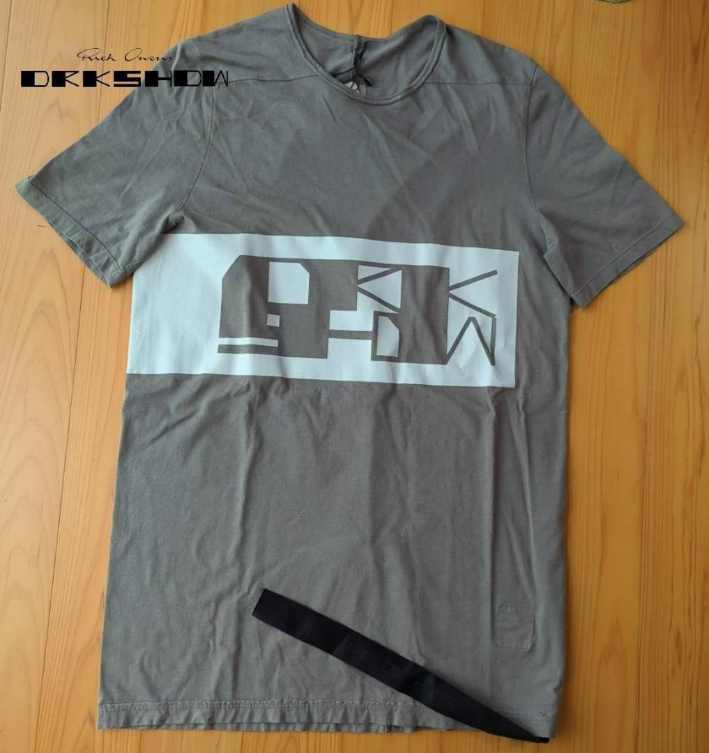 Rick Owens Drkshdw logo tee Size US S / EU 44-46 / 1 - 1 Thumbnail