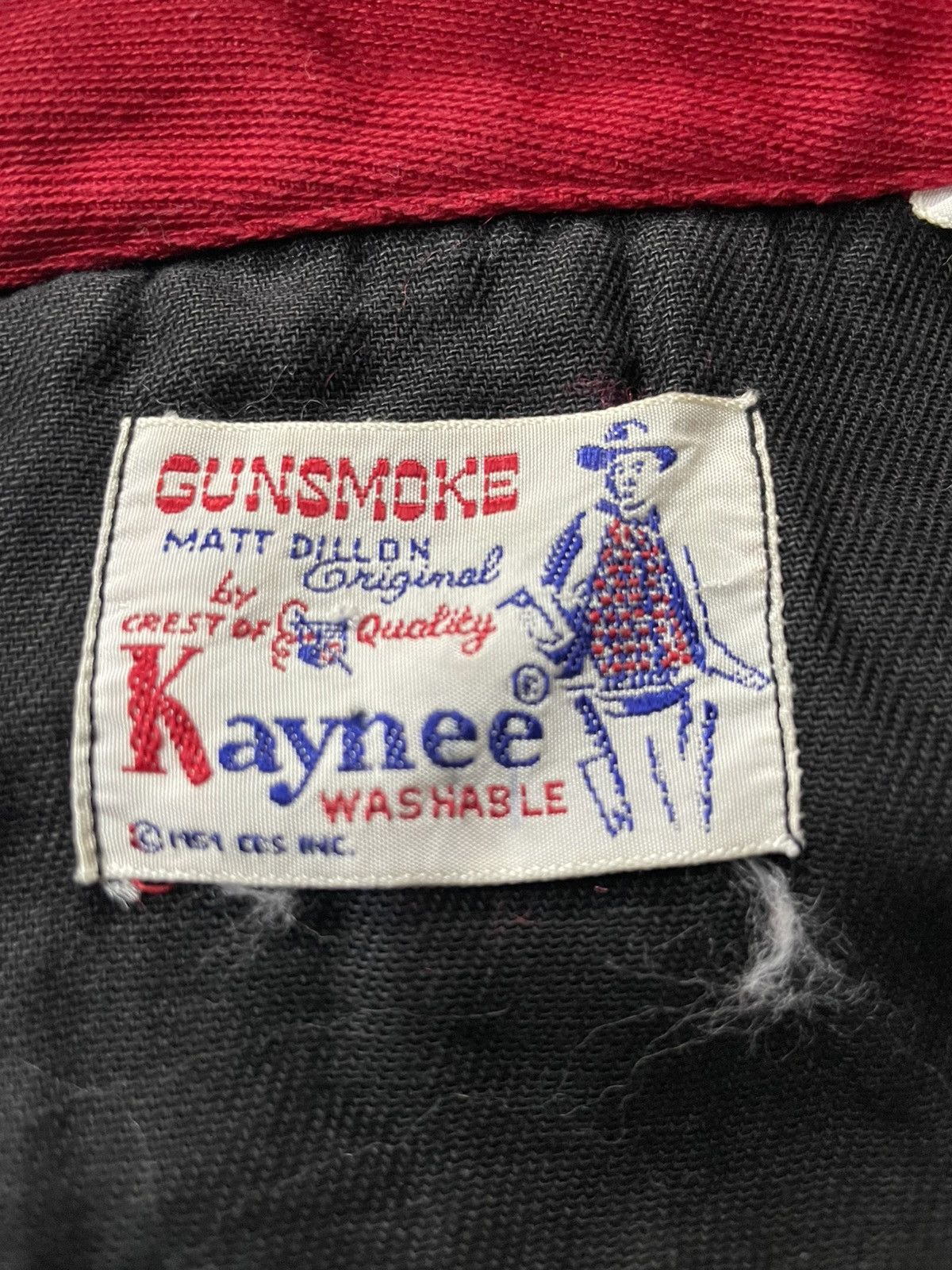 Vintage Vintage Kaynee Official Gunsmoke Matt Dillon Marshal Outfit Size US XXS / EU 40 - 9 Thumbnail