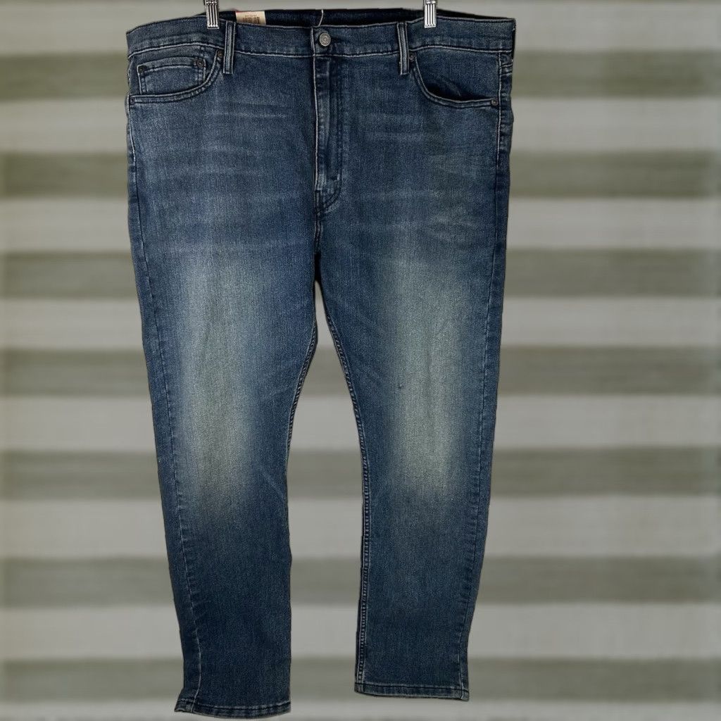 Levi's Levi's 510 Jeans Men 44x32 Blue Skinny Fit Medium Wash Denim Stretch Machine Washable 5-Pocket Design Size US 44 / EU 60 - 1 Thumbnail