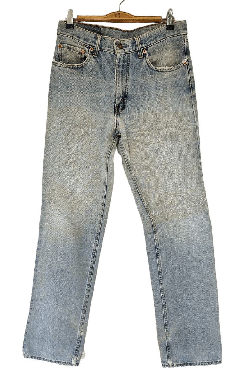 Levi's Vintage Levi's Distressed Denim Size US 30 / EU 46 - 1 Thumbnail
