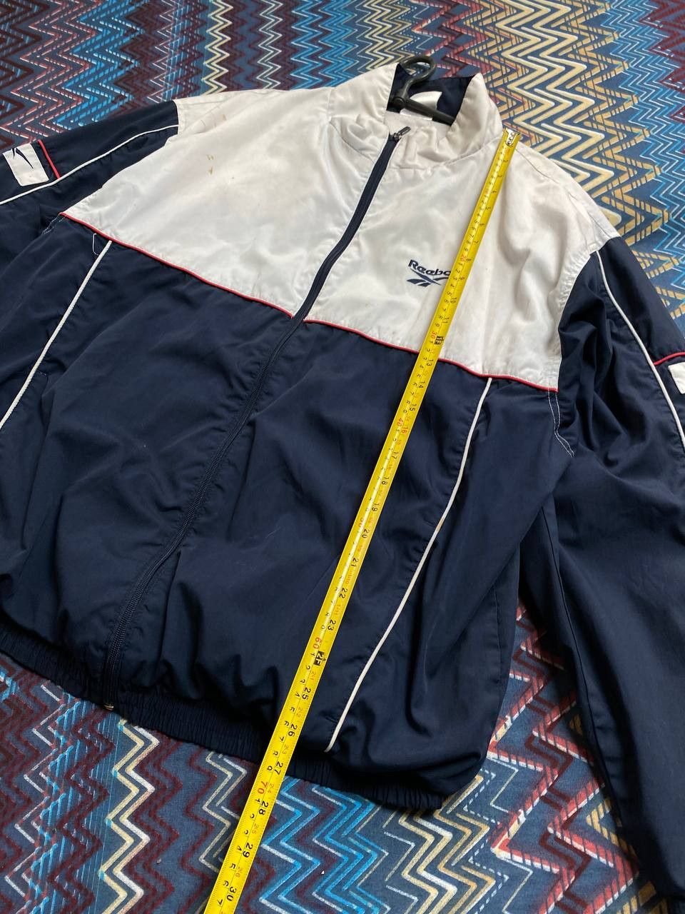 Reebok Man Light Jacket Reebok Vintage Basic Logo Y2k Size US L / EU 52-54 / 3 - 14 Thumbnail