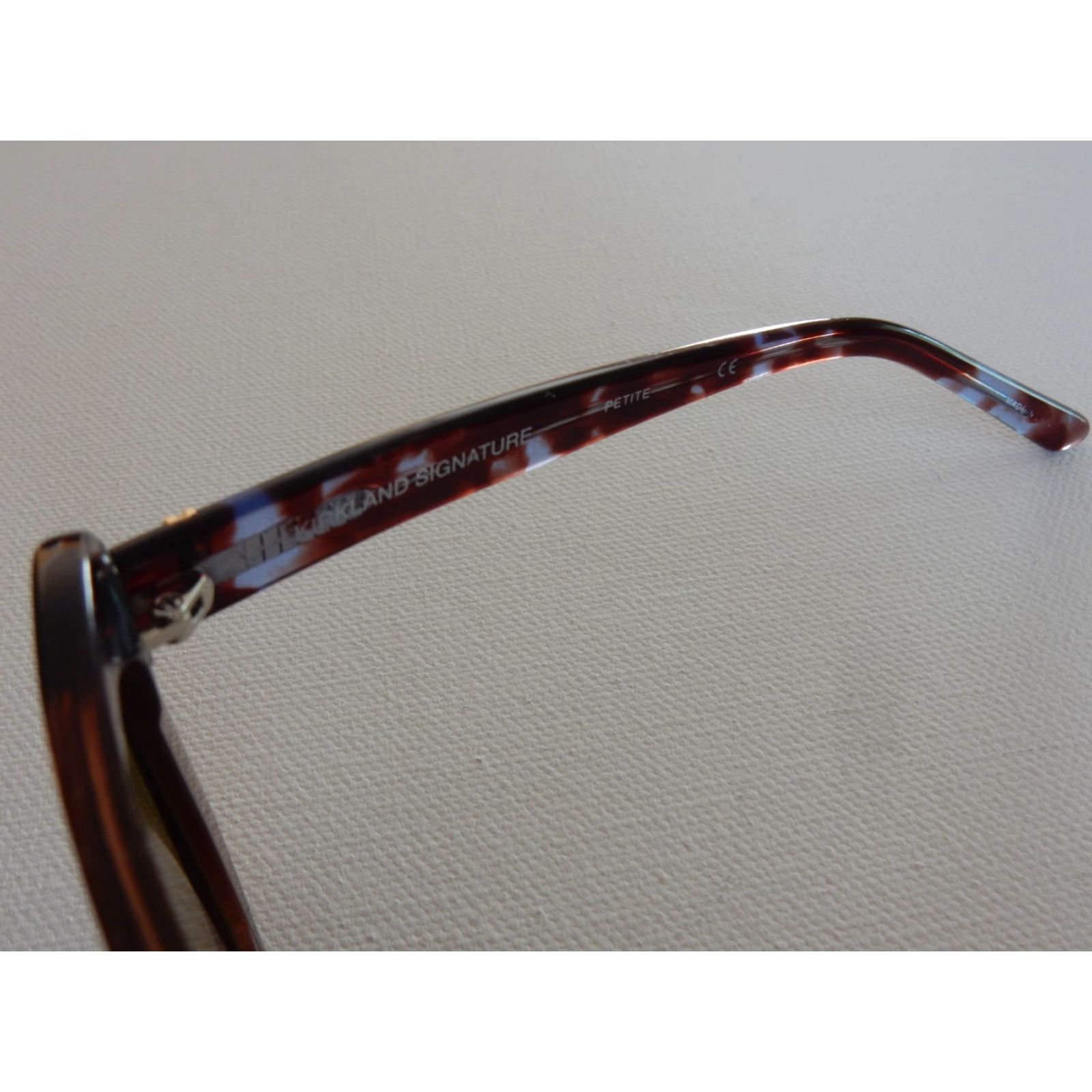 Vintage VINTAGE Kirkland Signature Sunglasses Frames Only Women 52mm Purple Prescription Magnified Size ONE SIZE - 5 Thumbnail