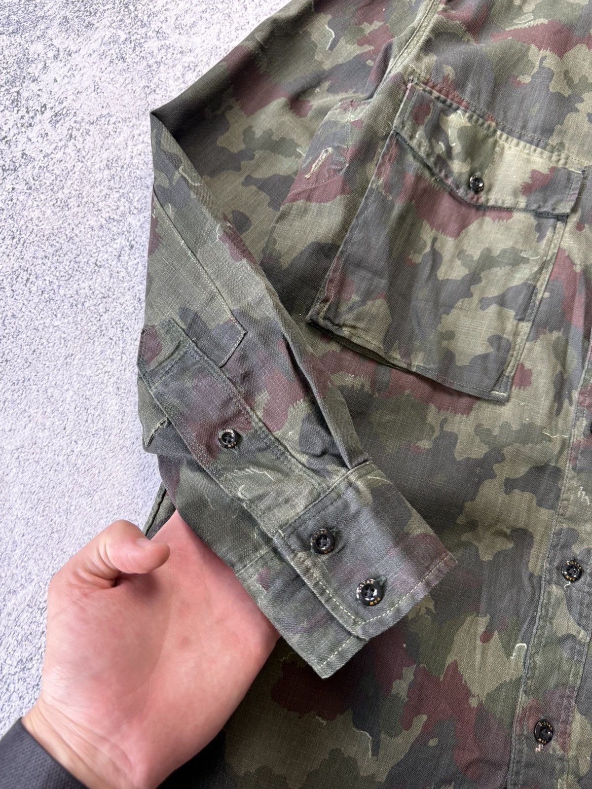 G-Star Vintage G Star Raw Multicam Thick Shirt Size M Size US M / EU 48-50 / 2 - 14 Thumbnail