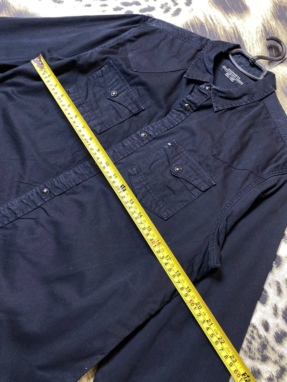 Allsaints × Vintage Allsaints Monte Shirt Denim Overshot Long Sleeve Buttons Size US L / EU 52-54 / 3 - 11 Thumbnail