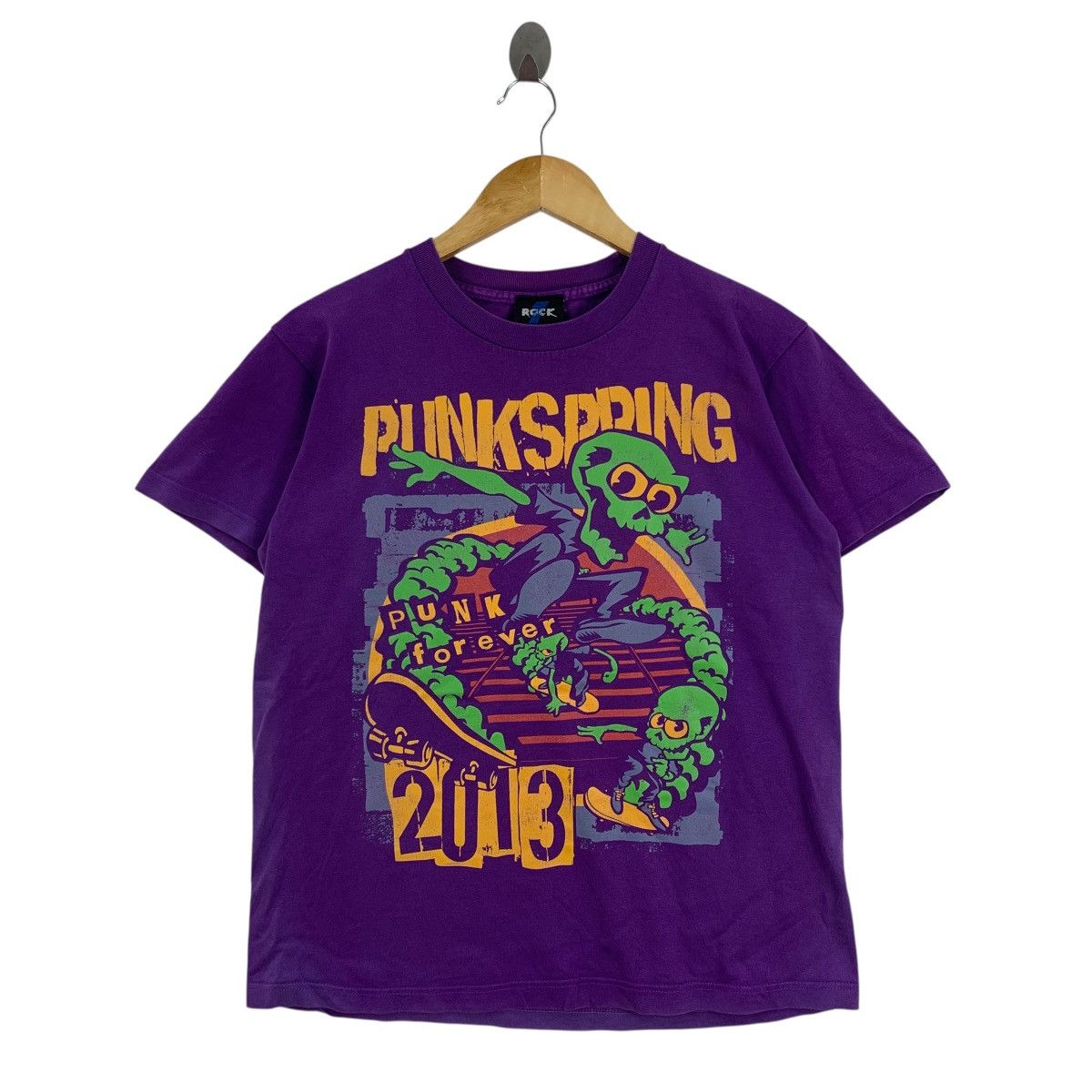 Japanese Brand PUNKSPRING 2013 Punk Forever Weezer Nofx JapaneseBand Tshirt Size US M / EU 48-50 / 2 - 1 Thumbnail
