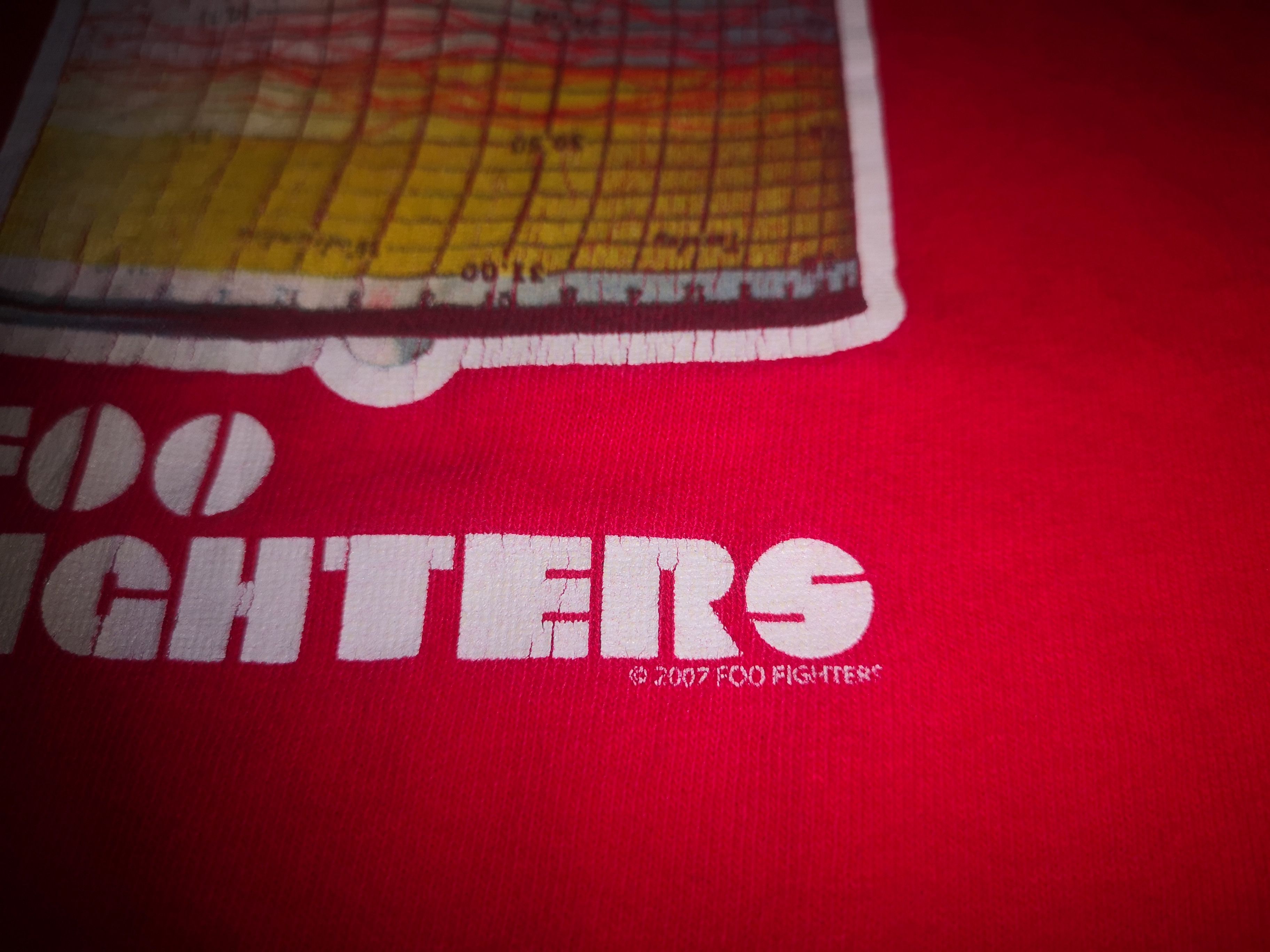 Band Tees × Vintage Vintage Foo Fighters Band Nirvana Dave Grohl OG Baby T Shirt Size US M / EU 48-50 / 2 - 5 Thumbnail