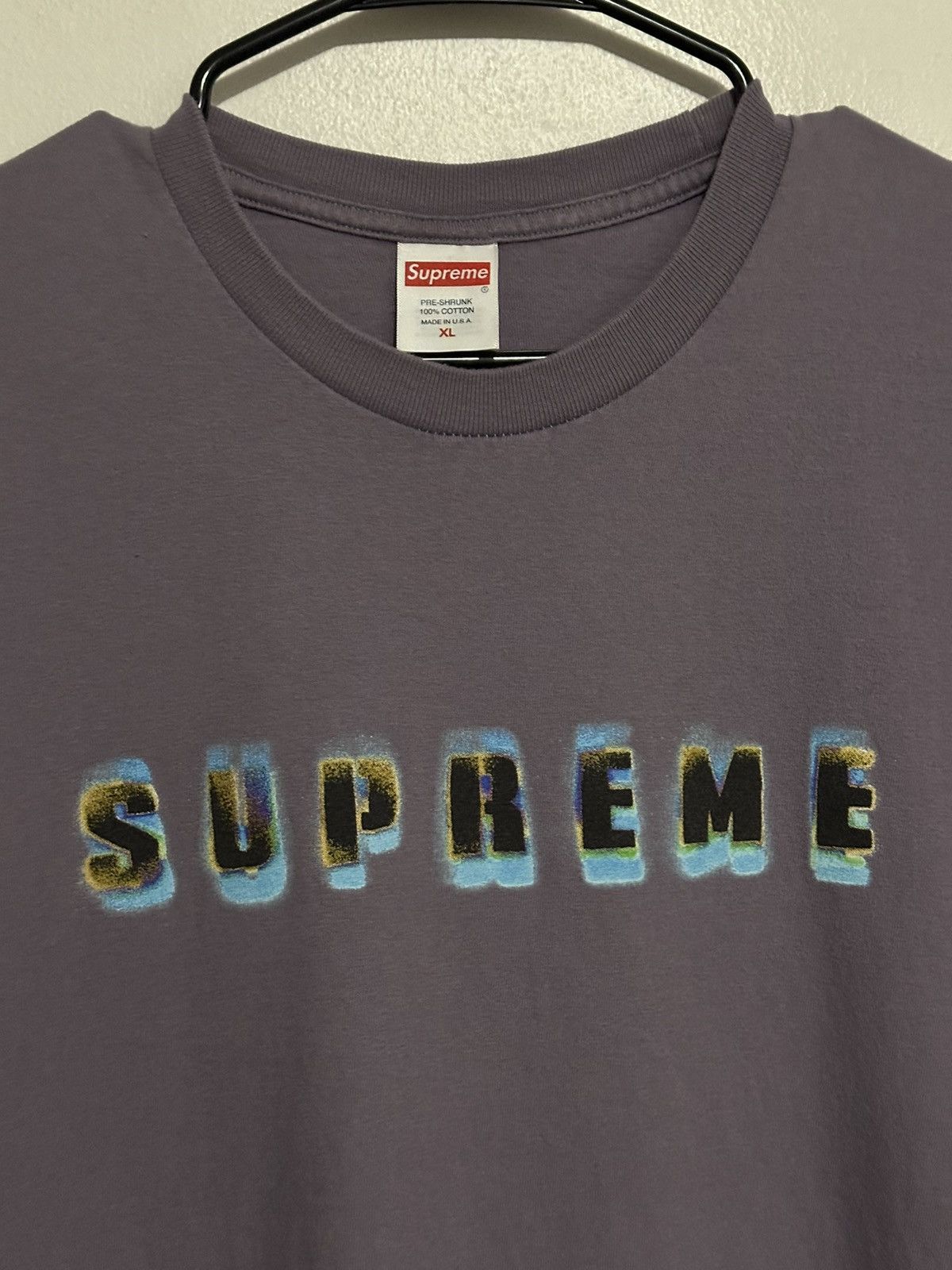 Supreme Supreme Stencil Tee Size US XL / EU 56 / 4 - 2 Thumbnail