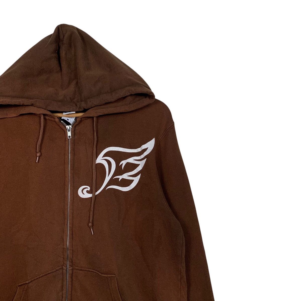 Japanese Brand HAYABUSA PHOENIX STORY Big Logo Zipper Hoodies #1614-C72 Size US M / EU 48-50 / 2 - 8 Thumbnail