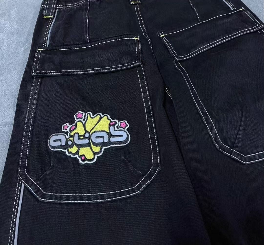 A.LAB a.lab jnco style 3M baggy JEANS Size US 32 / EU 48 - 6 Thumbnail
