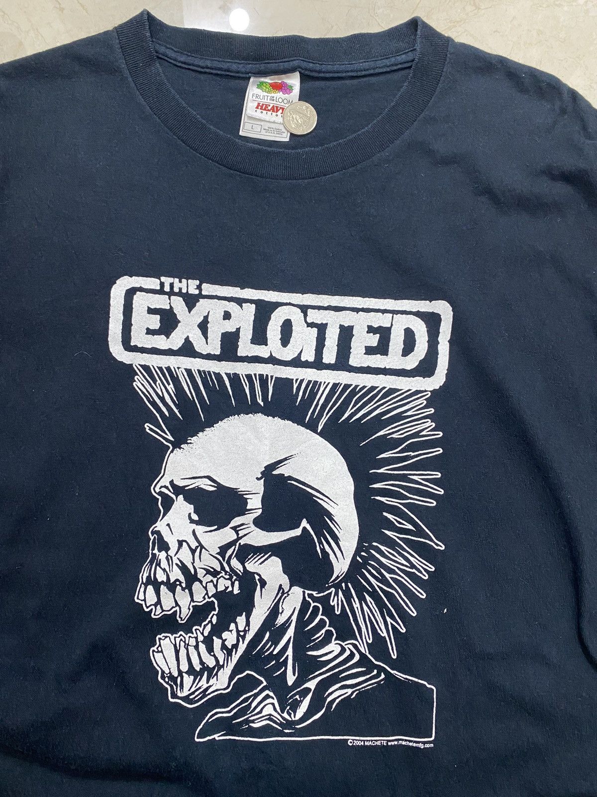 Band Tees 💥VINTAGE THE EXPLOITED street punk oi rock band rare shirt Size US L / EU 52-54 / 3 - 5 Thumbnail