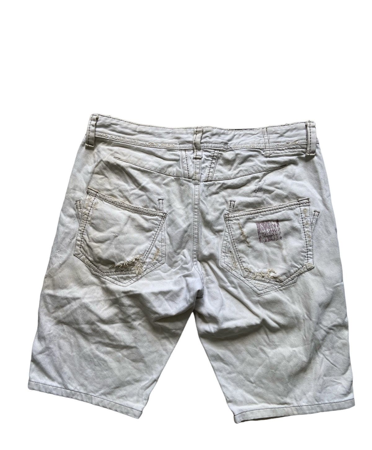 Le Grande Bleu (L.G.B.) × Marithe + Francois Girbaud Vintage 90’s Marithe Francois Girbaud Reversible Short Pants Size US 32 / EU 48 - 3 Thumbnail