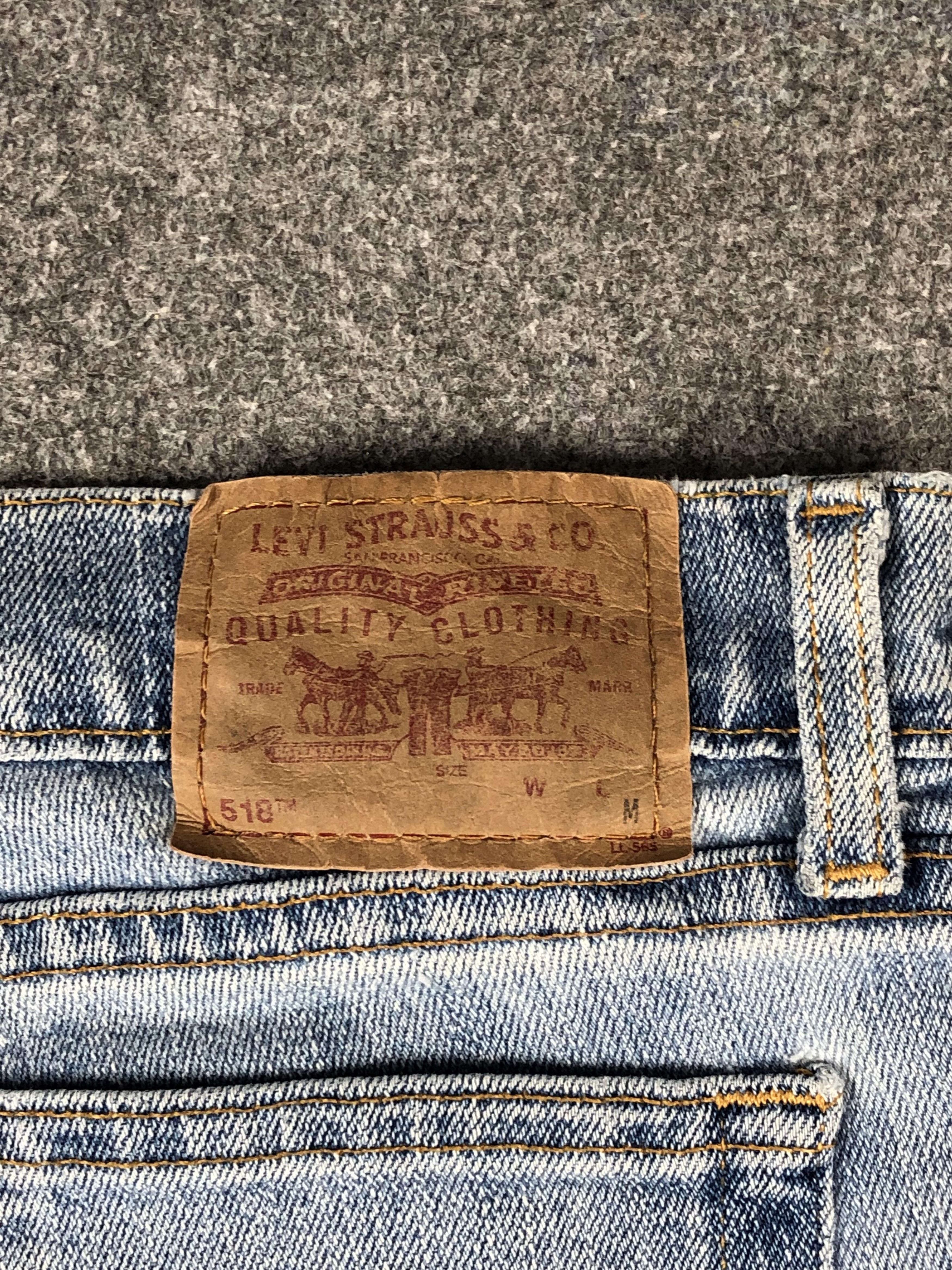 Levi's Vintage Levis 518 Flared Bootcut Distressed Jeans DJ0023 Size US 31 - 5 Thumbnail