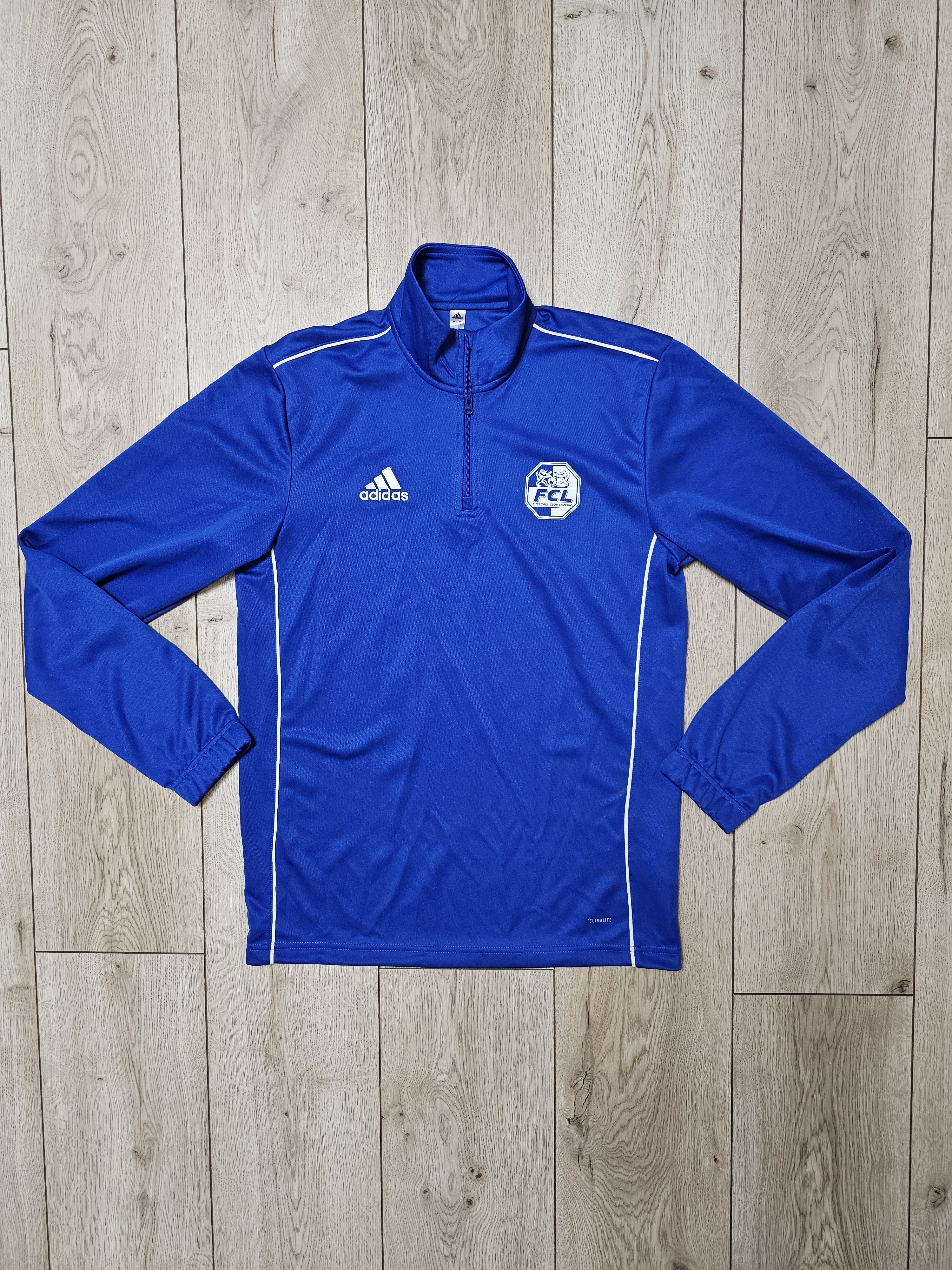 Adidas LUZERN 2018 FOOTBALL JACKET SOCCER JACKET 1/3 ZIP LONG Size US S / EU 44-46 / 1 - 1 Thumbnail