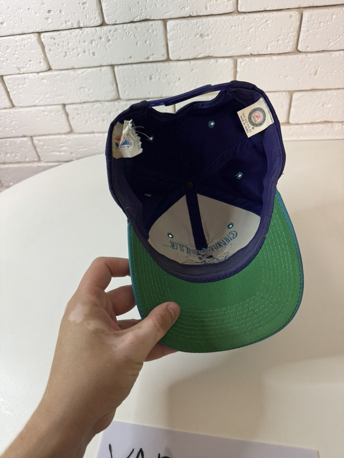 NBA charlotte hornets vintage cap hat Size ONE SIZE - 4 Thumbnail
