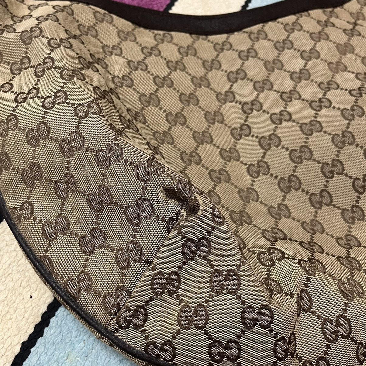 Gucci Authentic Gucci Monogram GG Banana Large Sling Bag Size ONE SIZE - 7 Thumbnail