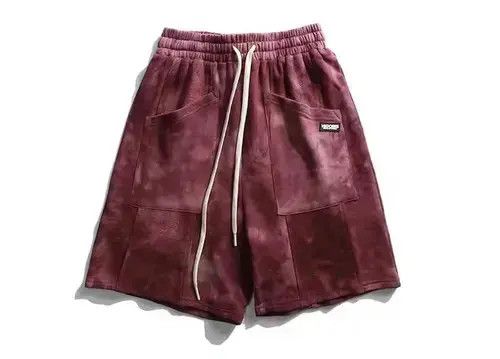 Jean 20SS Indigo Union Japan Red Mable Printed Shorts Size US 33 - 1 Thumbnail