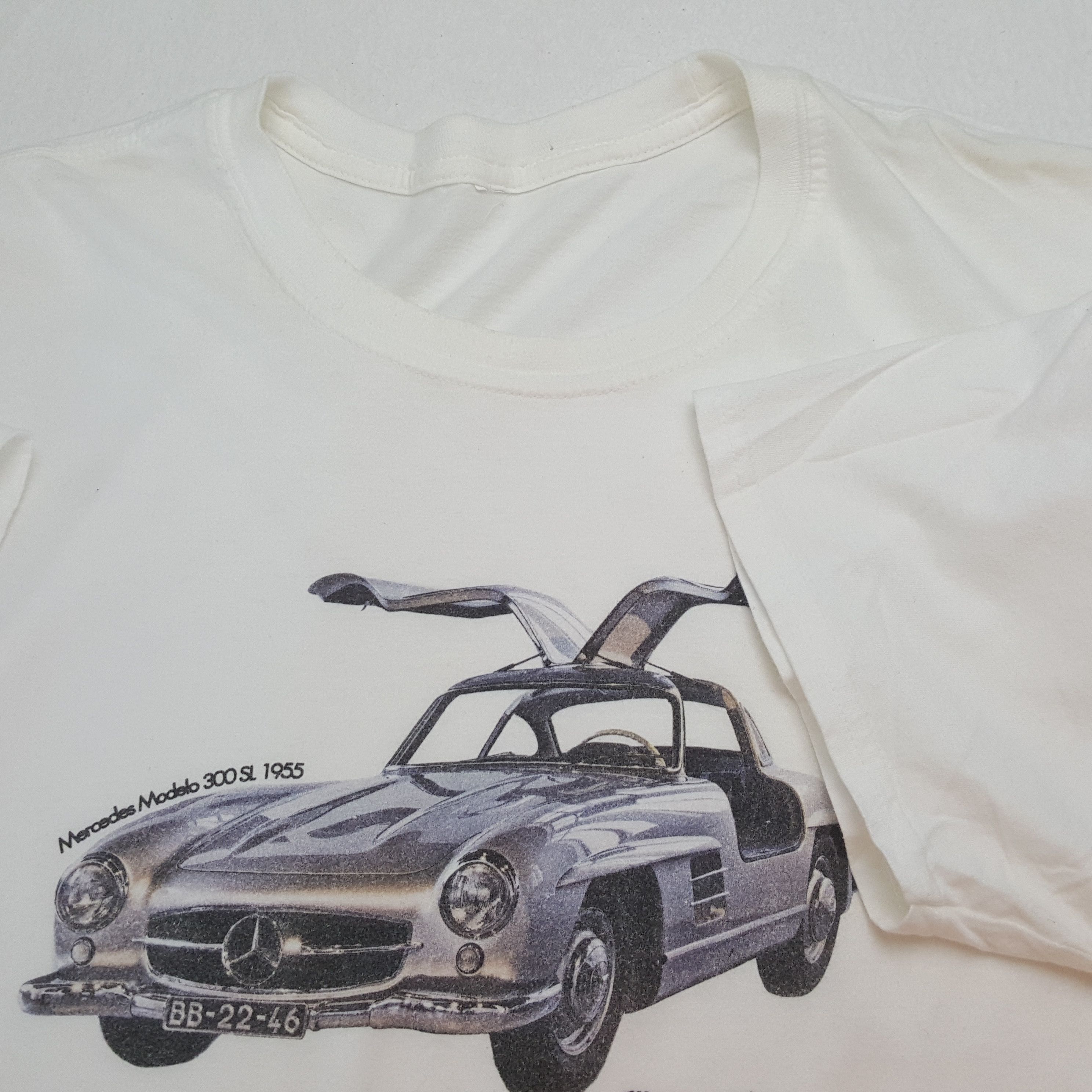 Mercedes-Benz × Vintage MERCEDES MODELA 300 SL 1995 Tshirt Promo Style Size US XL / EU 56 / 4 - 5 Thumbnail