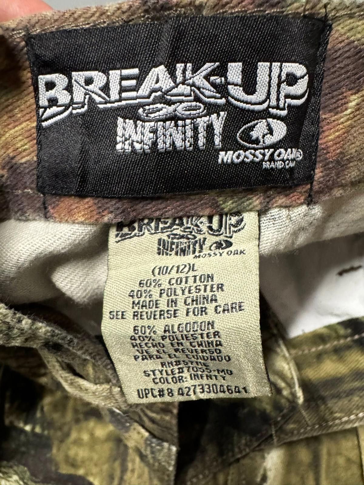 Designer Break Up Infinity Camo Cargo Pants - Perfect for Outdoor Size 30" / US 8 / IT 44 - 5 Thumbnail