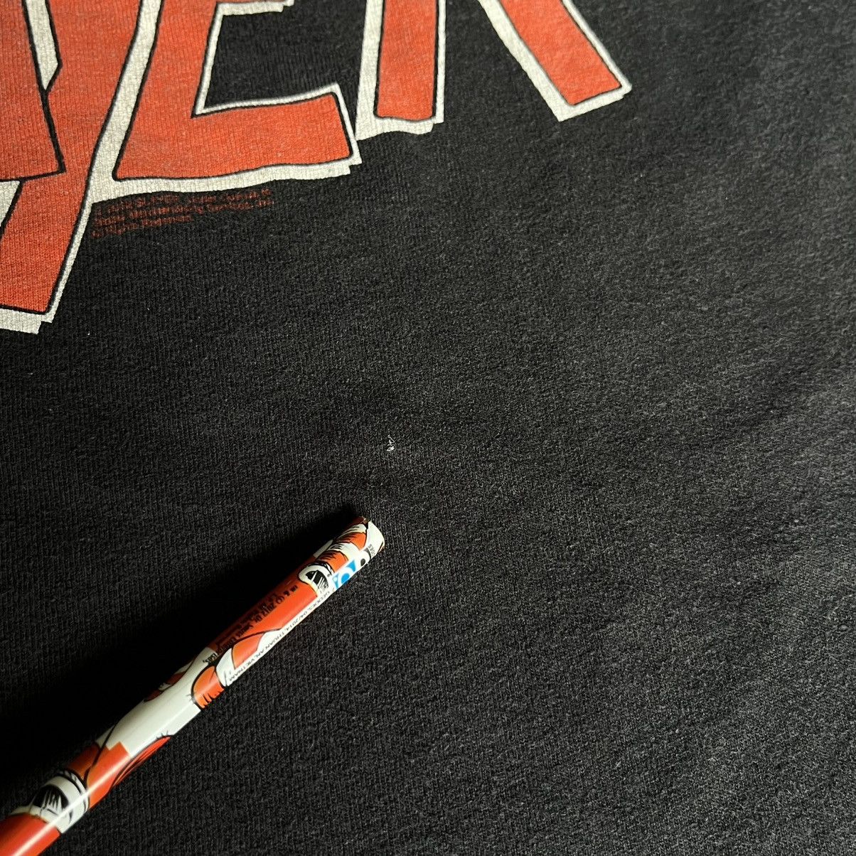 Slayer Vintage Slayer Heavy Death Metal Band Logo T Shirt 2012 Tour Size US S / EU 44-46 / 1 - 6 Thumbnail