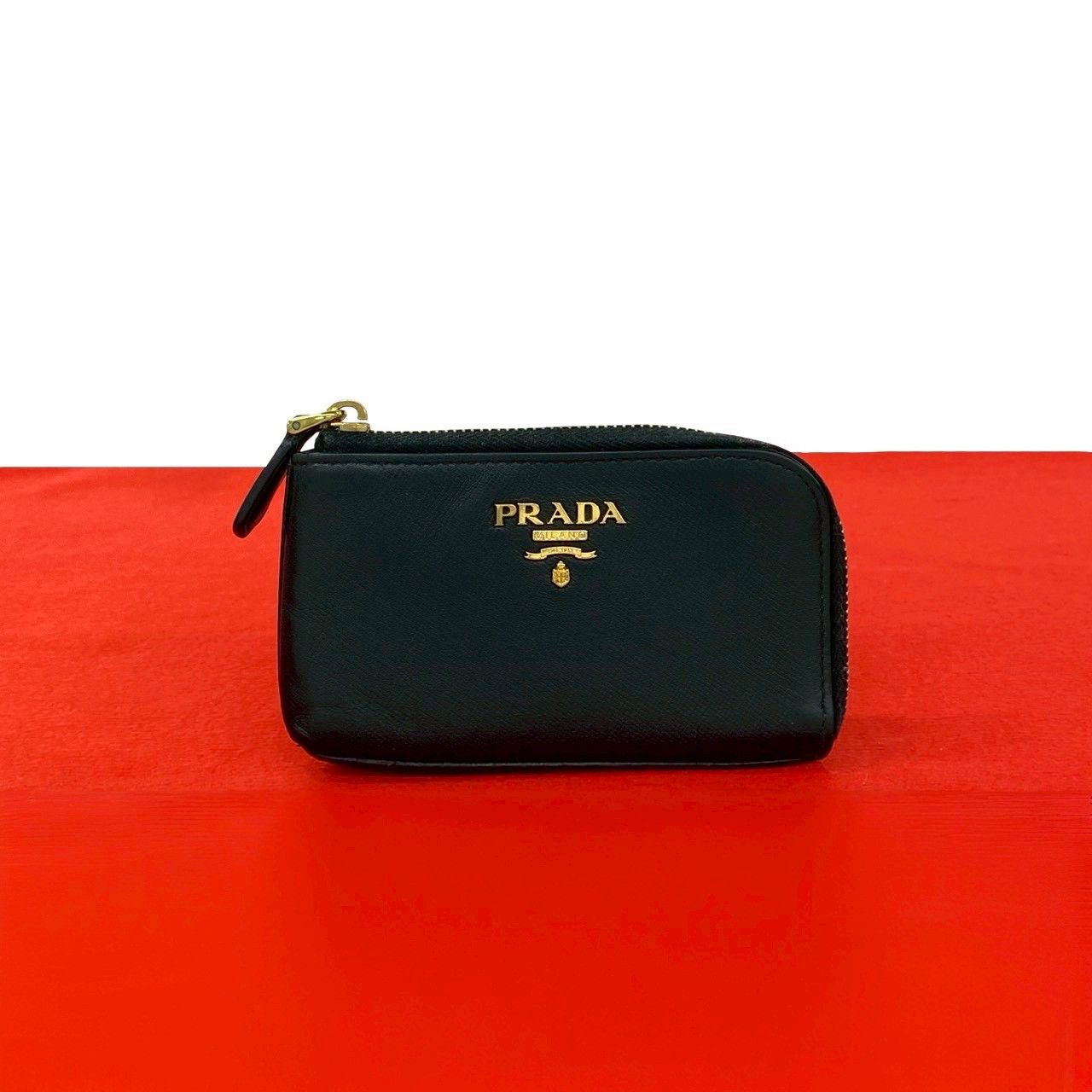Prada Prada Prada Leather Coin Purse Leather Coin Case DUTY FREE for USA Size ONE SIZE - 1 Thumbnail
